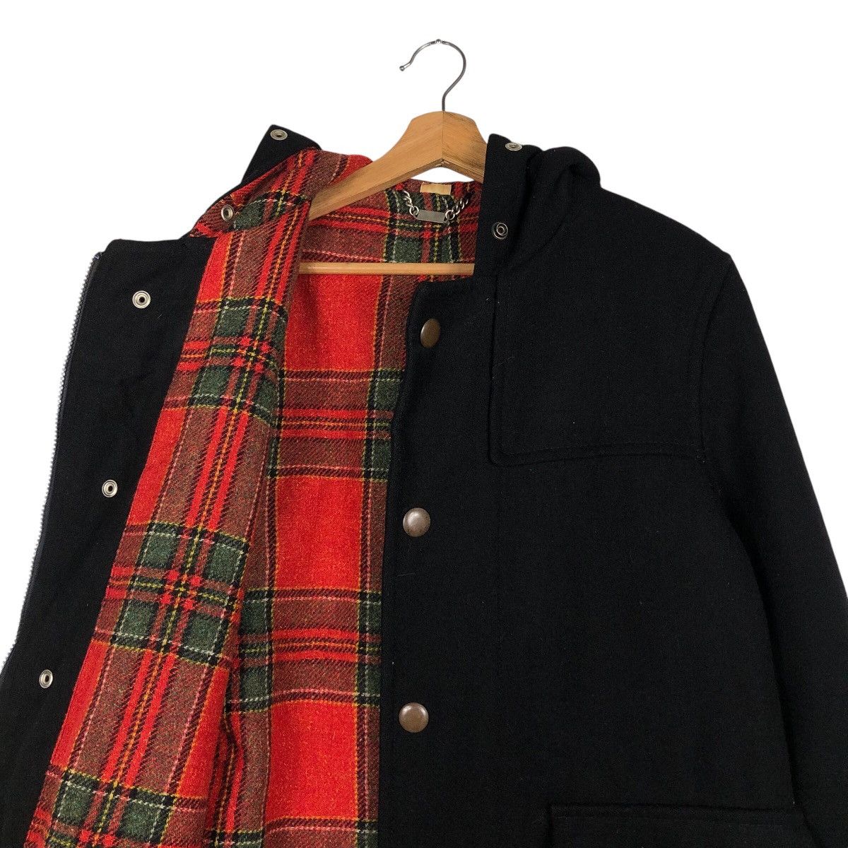 Japanese Brand 📌Vintage Wool Jacket Chore D'Urban Blanket Issey Miyake Size US M / EU 48-50 / 2 - 14 Thumbnail