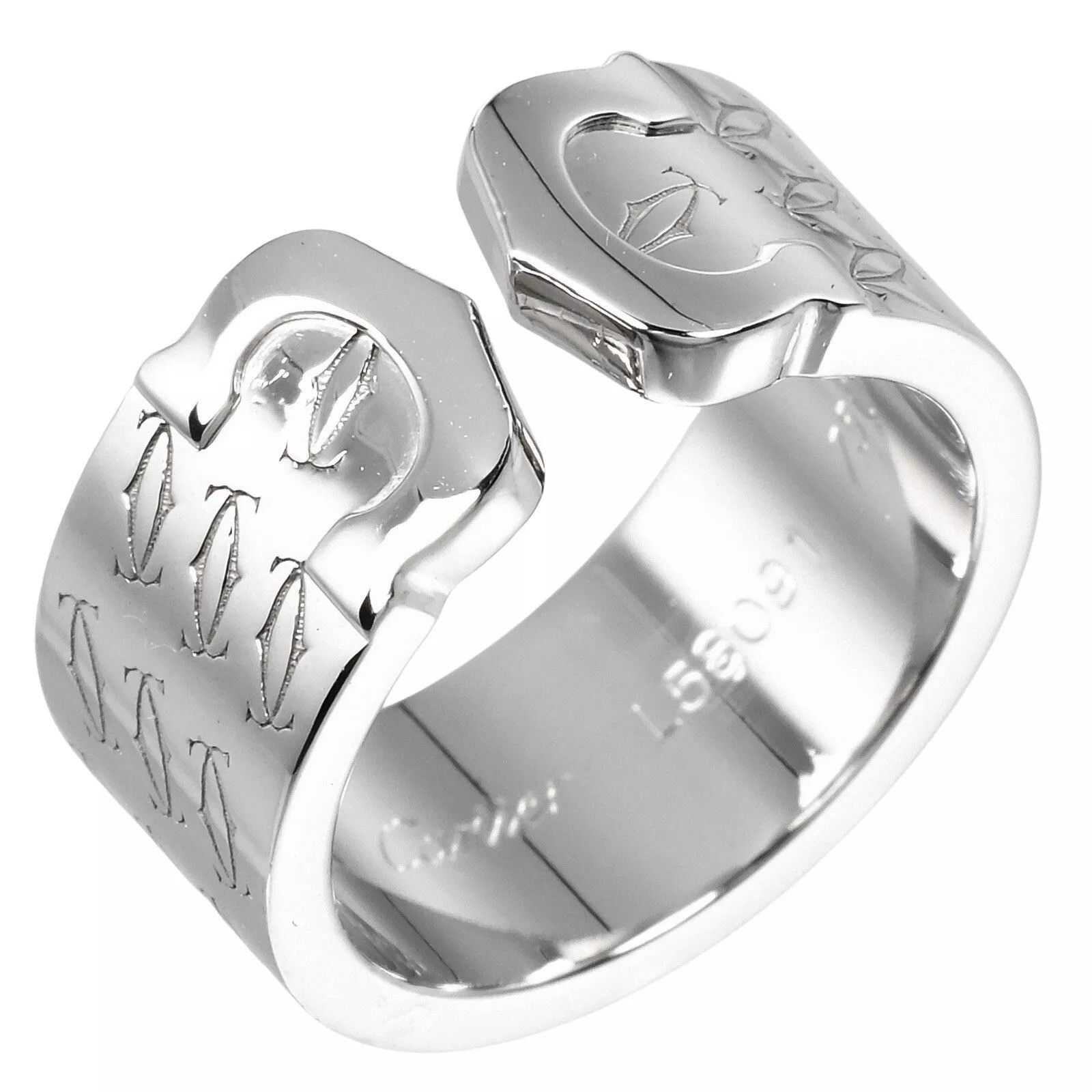 Cartier CARTIER 2C Happy Birthday Ring Christmas 2000 Size ONE SIZE - 9 Thumbnail