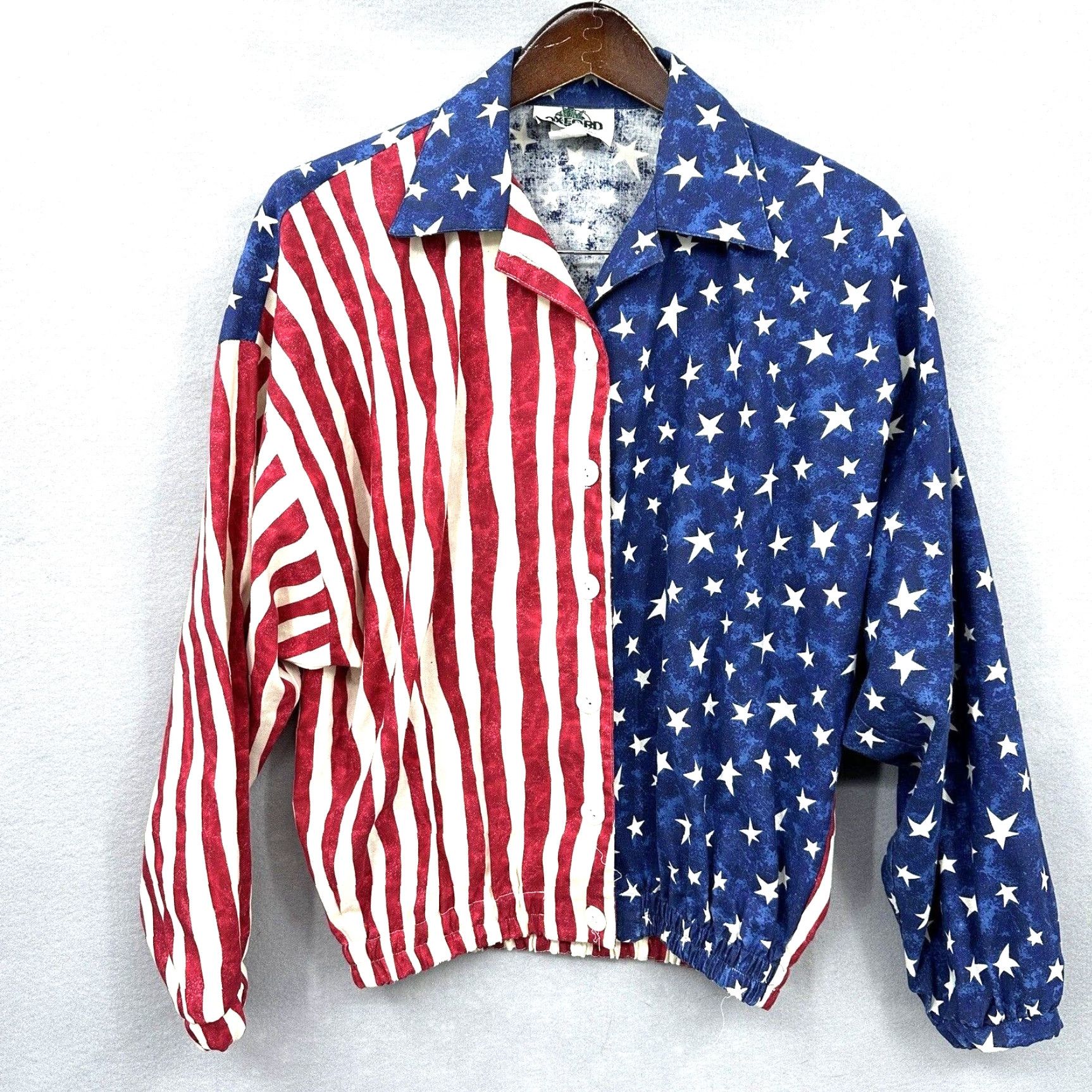 Vintage VINTAGE Oxford Dry Goods Shirt Women S USA Made Blue Button-Up Long Sleeve Collared Dolman Sleeve Pockets Retro 90s Style Mens Womens Girls Boys? Size S / US 4 / IT 40 - 2 Thumbnail