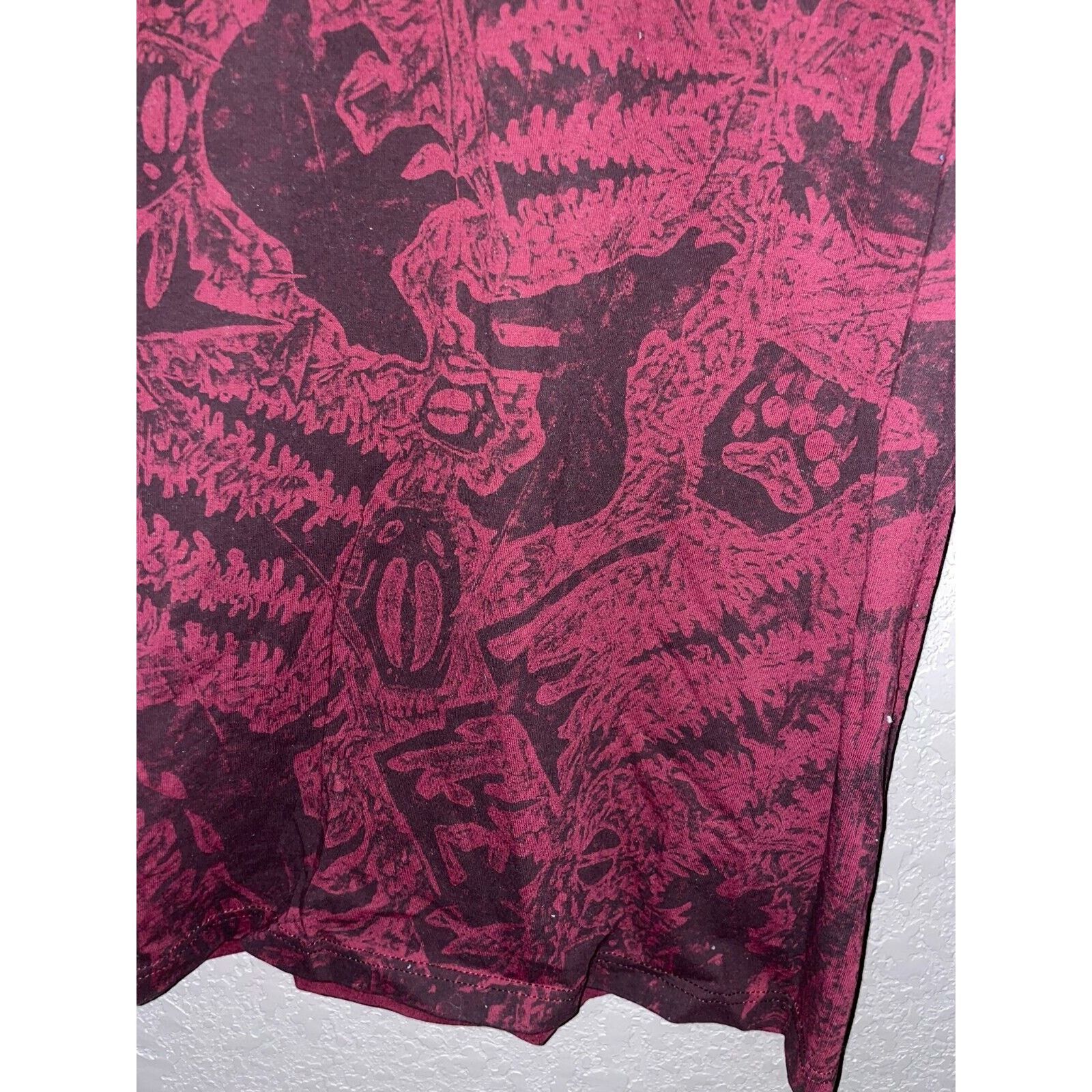 Jerzees Vintage Idaho Shirt AOP All Over Print Animal Tee VTG 90s M Size US M / EU 48-50 / 2 - 4 Thumbnail