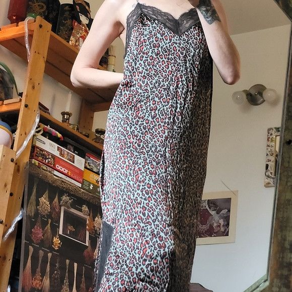 Scotch & Soda Scotch and Soda leopard print lace trim dress - 36 regular Size M / US 6-8 / IT 42-44 - 8 Thumbnail