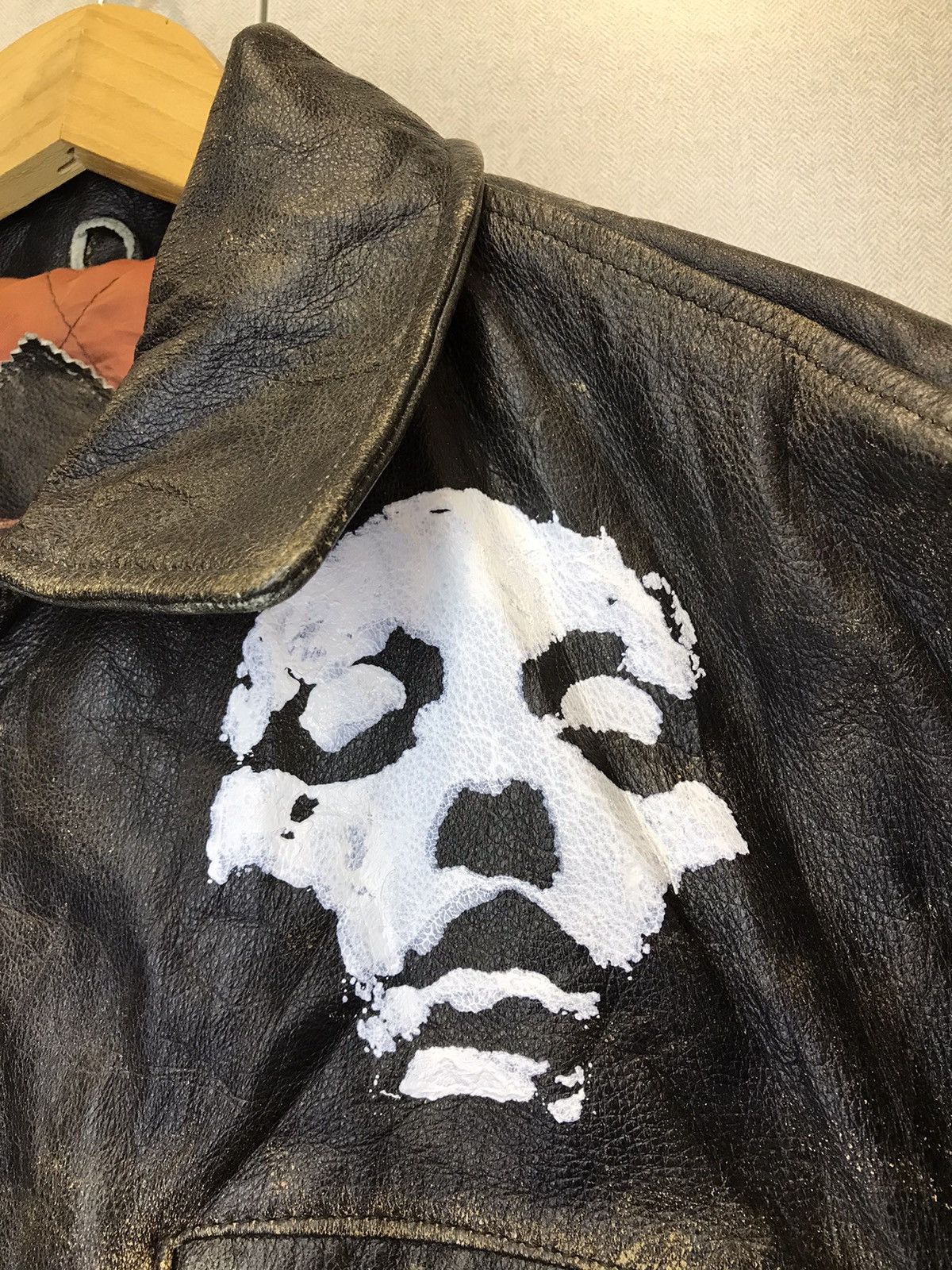 Other LEATHER JACKET PARK MILLER.CUSTOM CONVERGE Size US L / EU 52-54 / 3 - 7 Thumbnail