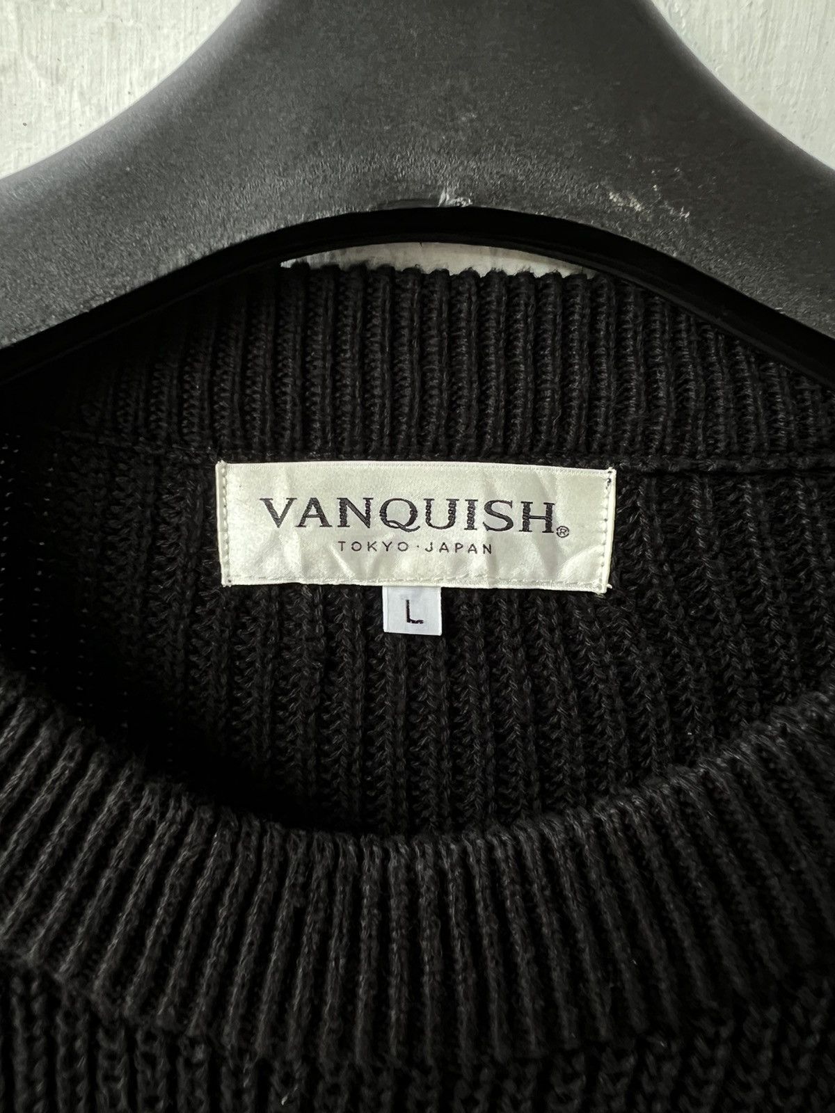 Japanese Brand × Vanquish Vanquish Knit Sweater Size US L / EU 52-54 / 3 - 10 Thumbnail