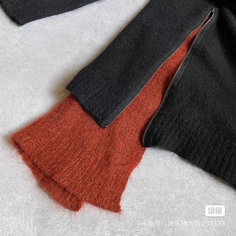 Yohji Yamamoto Yohji Yamamoto Mohair contrast turtleneck sweater 2504-Next Size US L / EU 52-54 / 3 - 4 Thumbnail