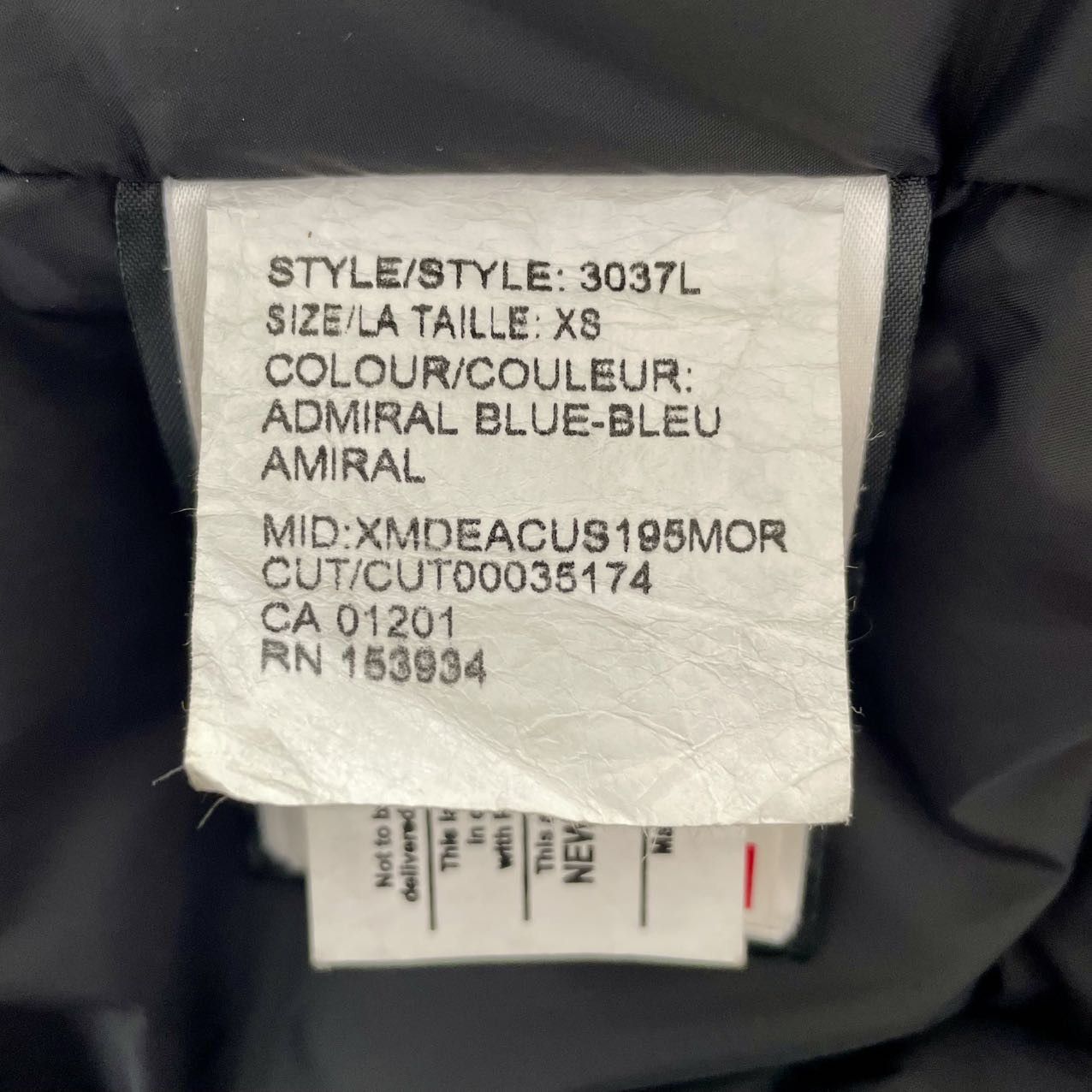 Canada Goose Canada Goose Victoria Down Jacket Navy (XS) Size US XS / EU 42 / 0 - 7 Thumbnail