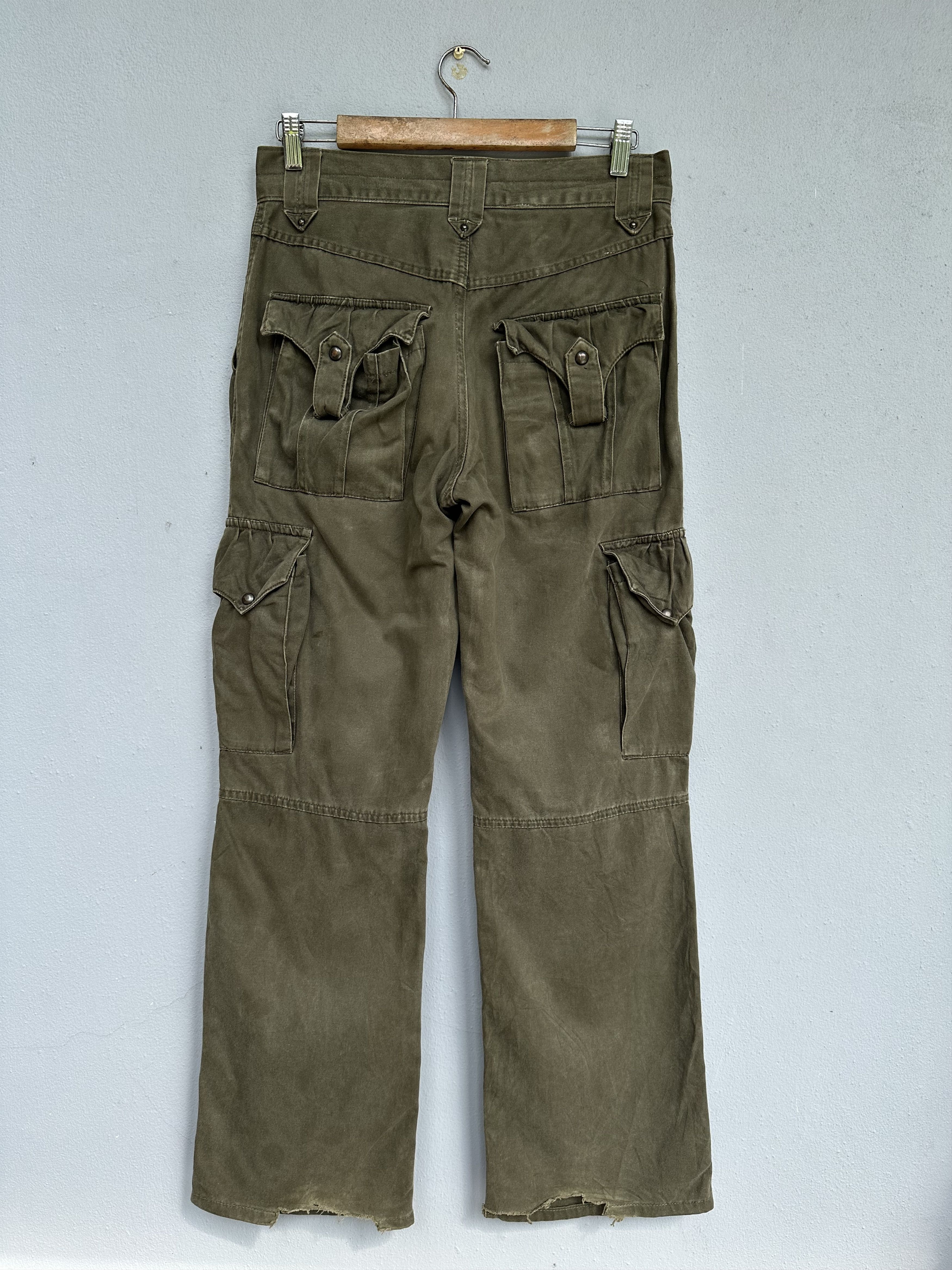 Japanese Brand Vintage DPS Prisoner Used Cargo Military Trousers Pants Size US 30 / EU 46 - 3 Thumbnail