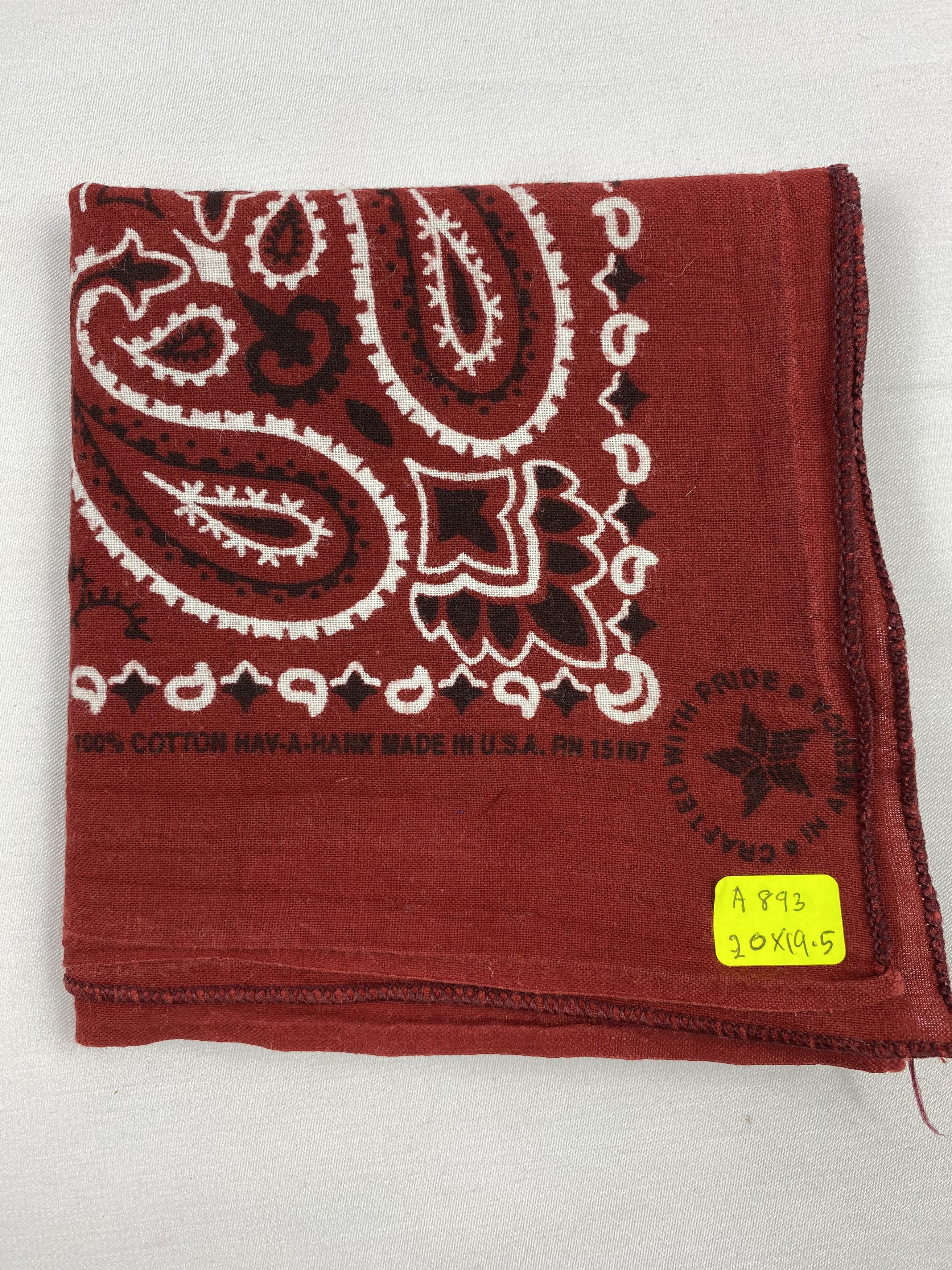 Vintage Vintage Paislee Handkerchief / Bandana / Neckerchief Size ONE SIZE - 6 Thumbnail