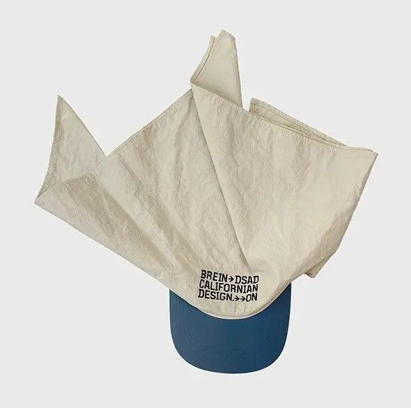 Japanese Brand Y2K embroidered colorblock multi-style handkerchief cap hat Size ONE SIZE - 3 Thumbnail