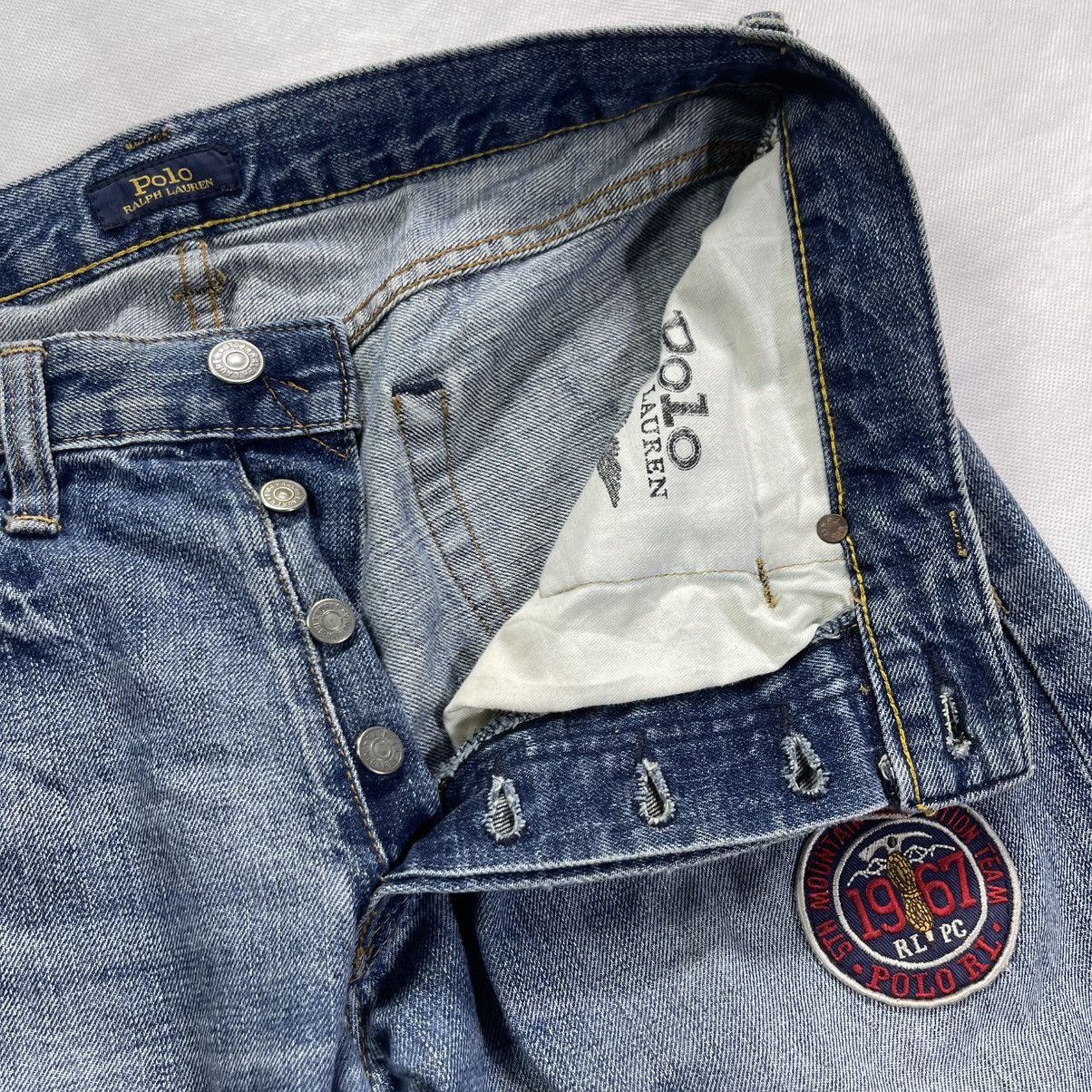 Polo Ralph Lauren Rare!Polo Ralph Lauren Sullivan Distressed Boro Design Jeans Size US 31 - 8 Thumbnail