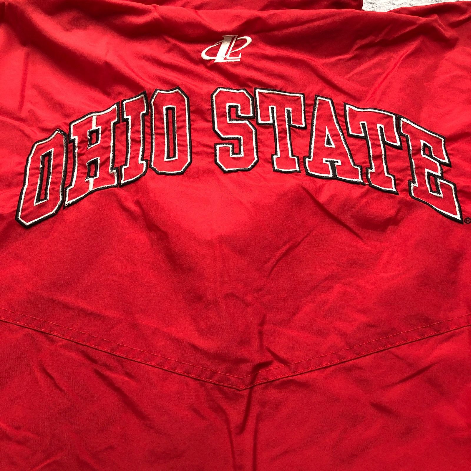 Logo Athletic Vintage 90s Ohio State Buckeyes Reversible Jacket XXL Red Size US XXL / EU 58 / 5 - 15 Thumbnail