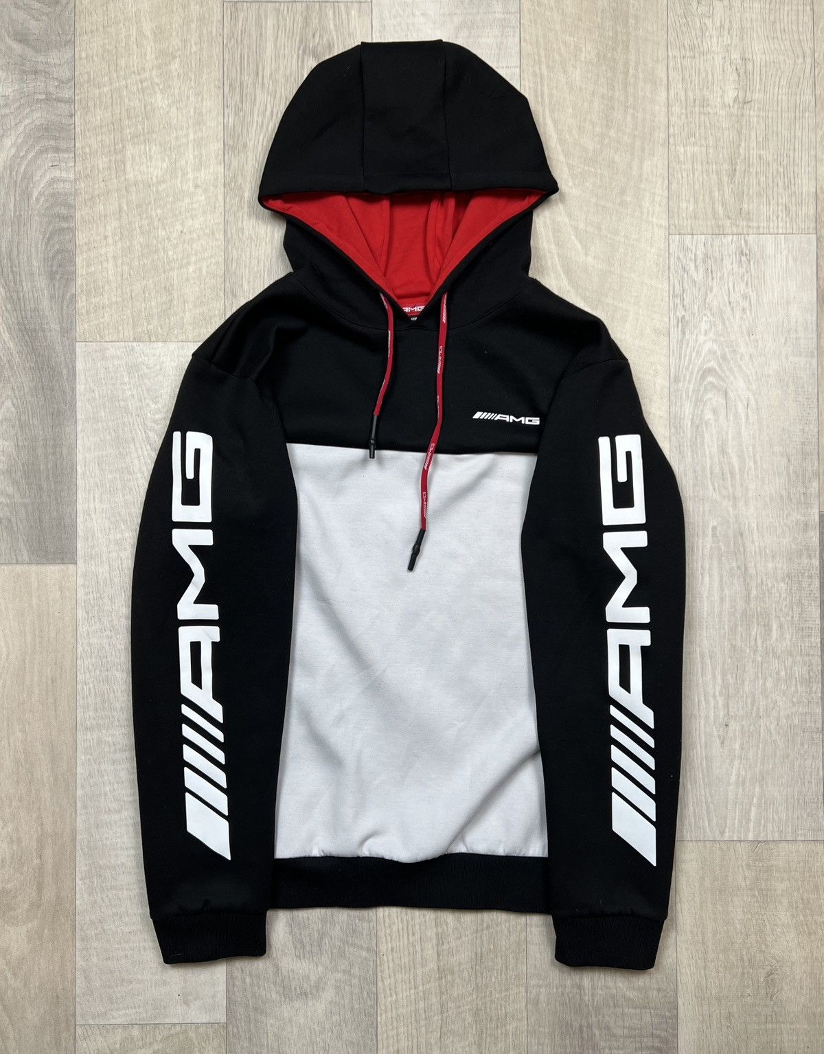 Mercedes Benz Mercedes Benz AMG Black White Hoodie Y0150 Grailed