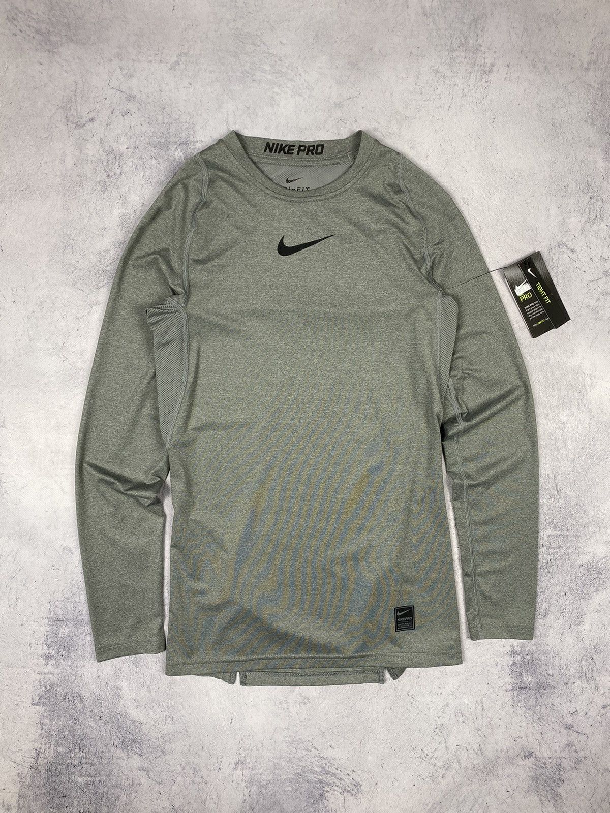 Nike Nike Pro Dri Fit Long Sleeve Compression Training Tee Jersey Size US S / EU 44-46 / 1 - 2 Thumbnail