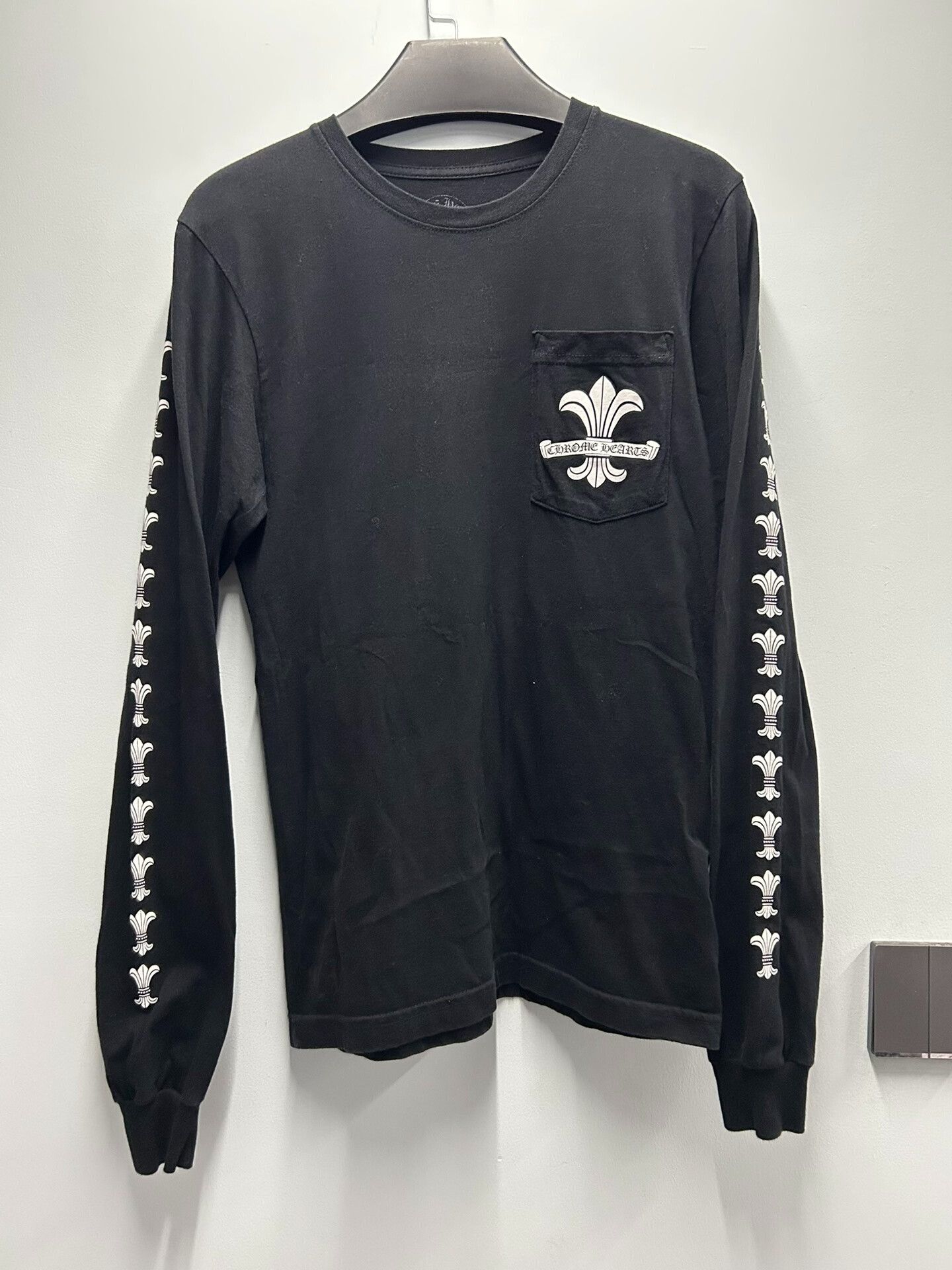Chrome Hearts Chrome Hearts Long Sleeve Floral Graphic Shirt Size US S / EU 44-46 / 1 - 1 Thumbnail