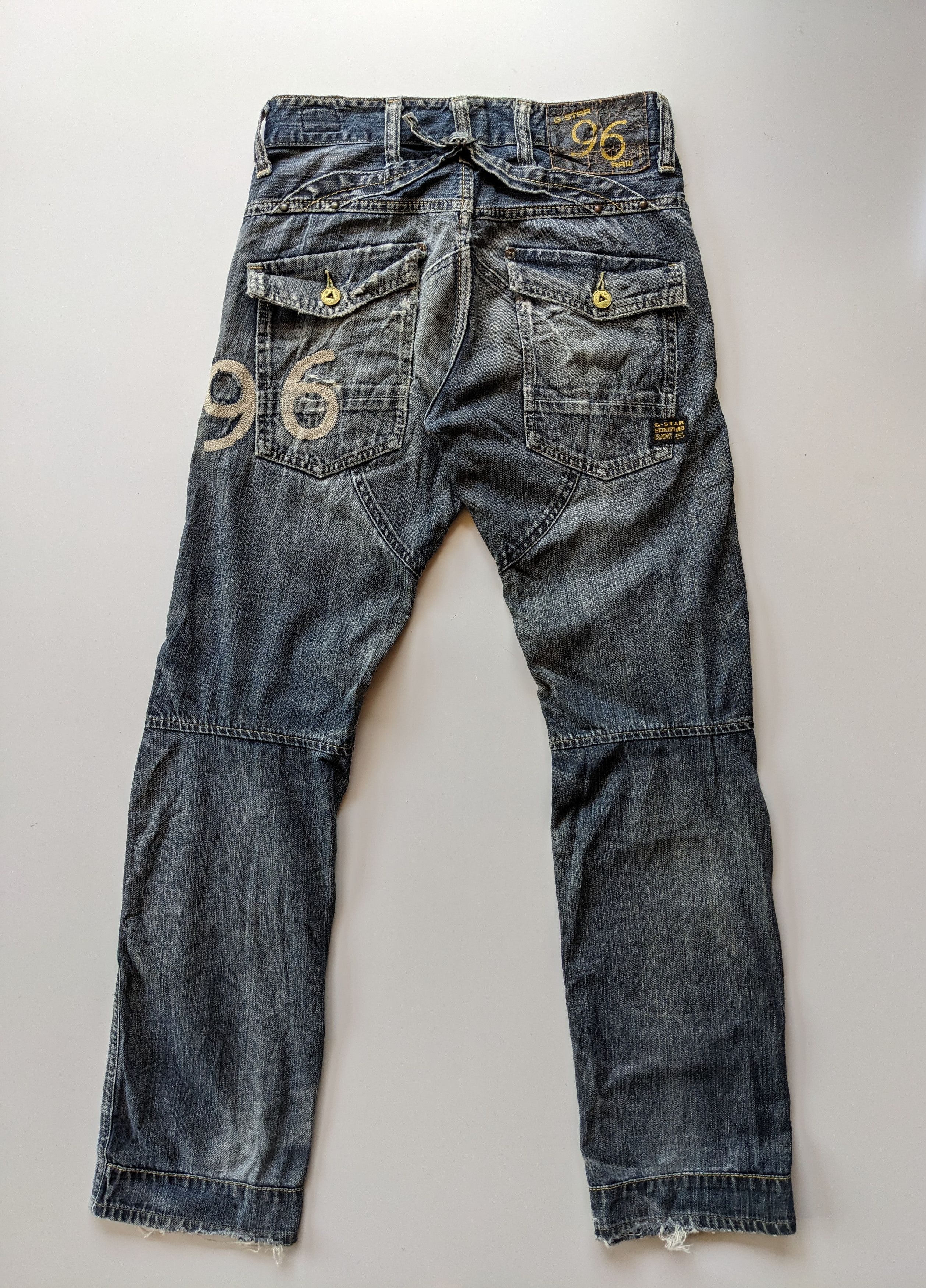 G-Star G-Star Raw distressed clawmark faded jeans Size US 30 / EU 46 - 2 Thumbnail