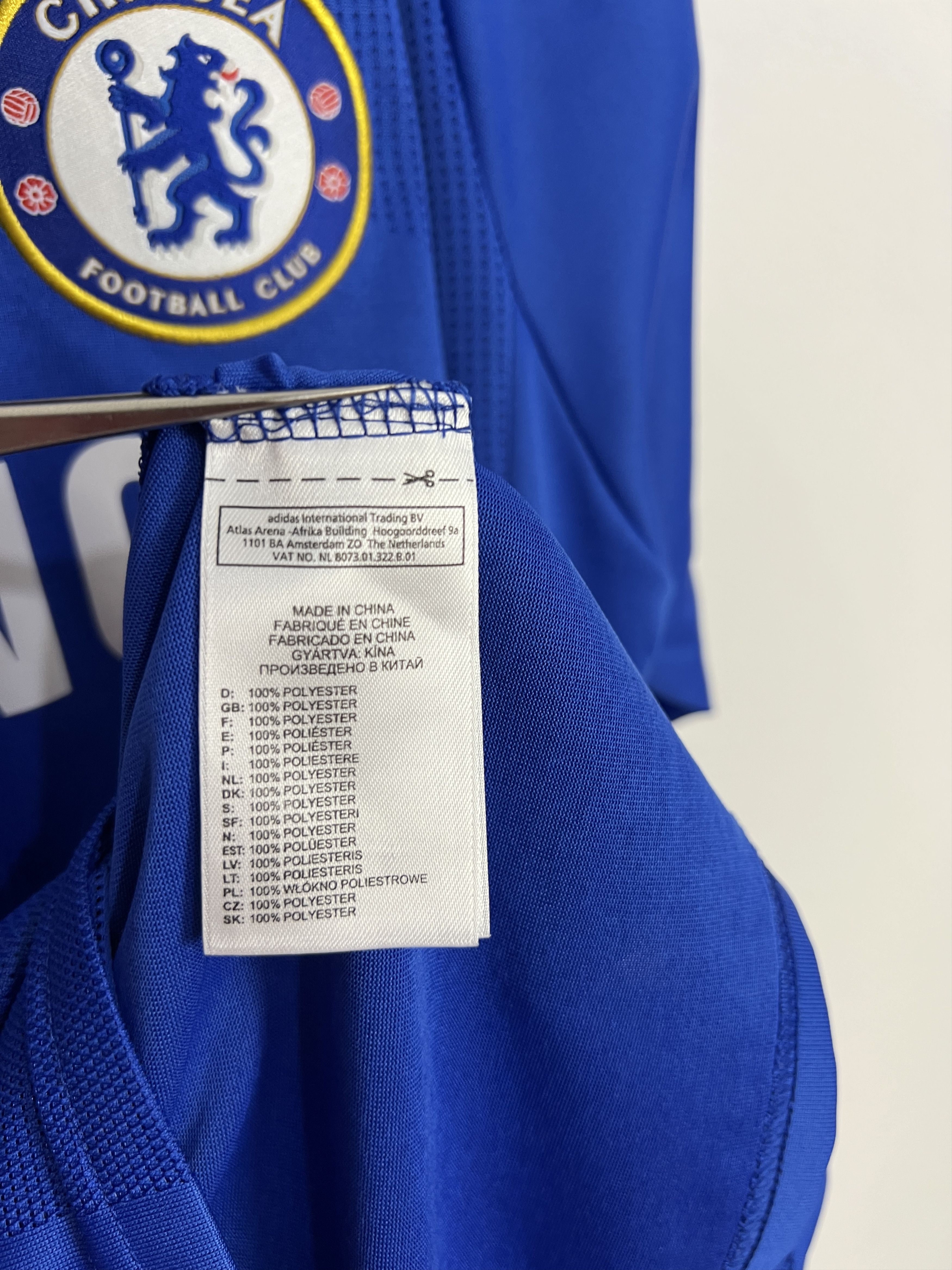 Adidas Chelsea Home football shirt 2010 Soccer Adidas Jersey Trikot Size US XXL / EU 58 / 5 - 8 Thumbnail