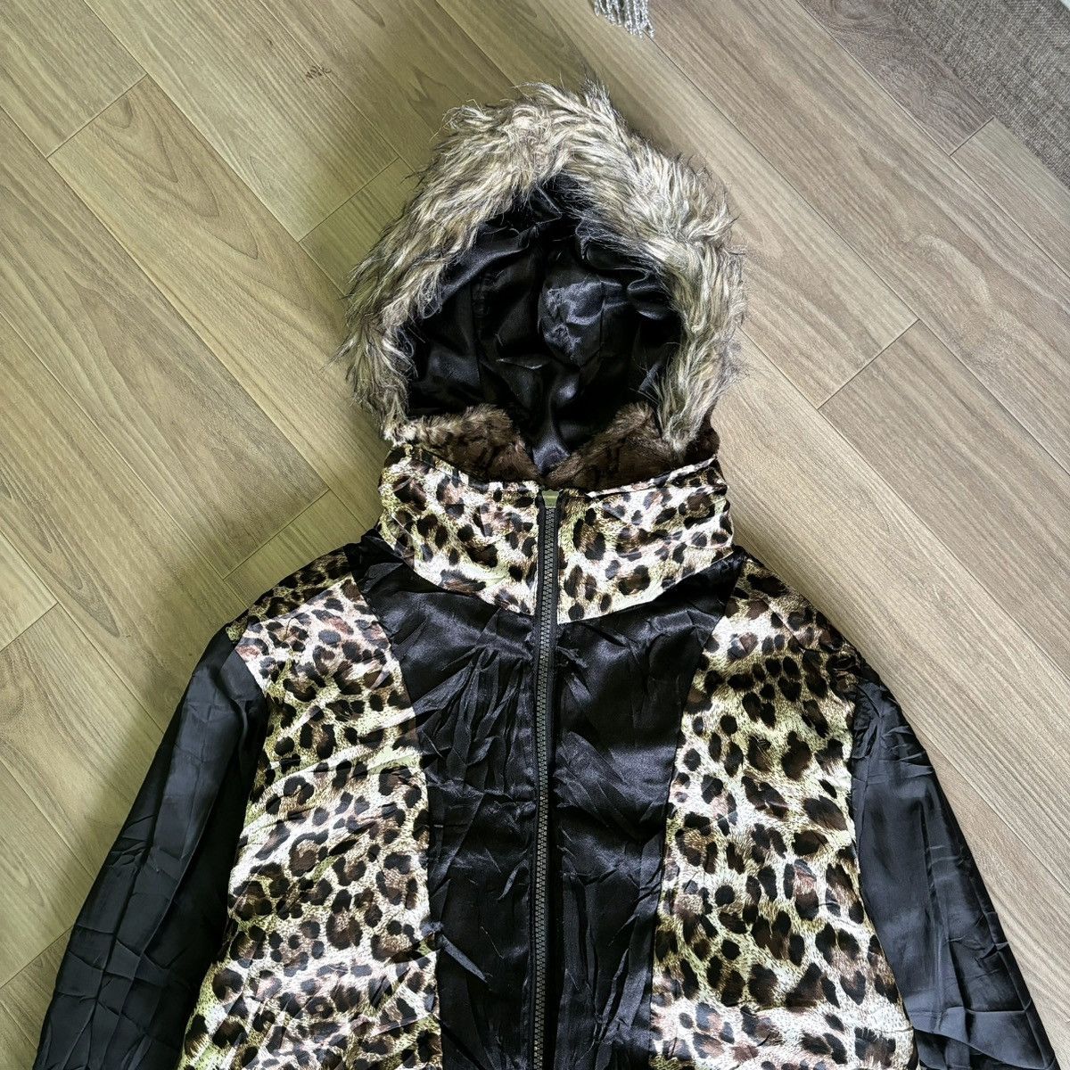 Hysteric Glamour × If Six Was Nine × Le Grande Bleu (L.G.B.) cornflake IfsixwasnineLGB Style fur jacket vintage Y2K japan Size US L / EU 52-54 / 3 - 5 Thumbnail