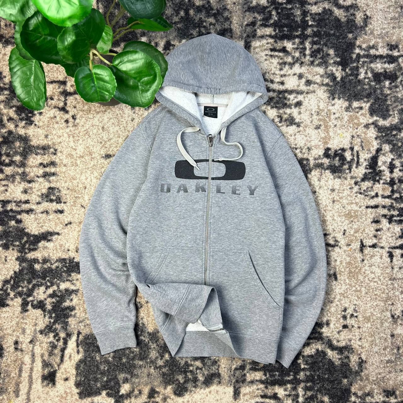 Oakley × Vintage Oakley y2k zip up hoodie | Grailed
