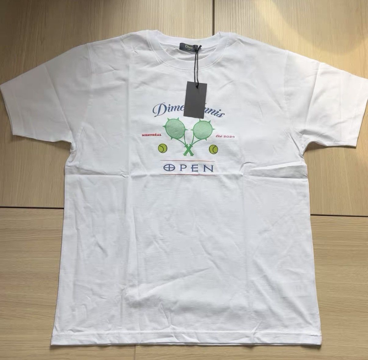 Dime Dime Tennis Court T-Shirt J44 Size L / US 10 / IT 46 - 1 Thumbnail