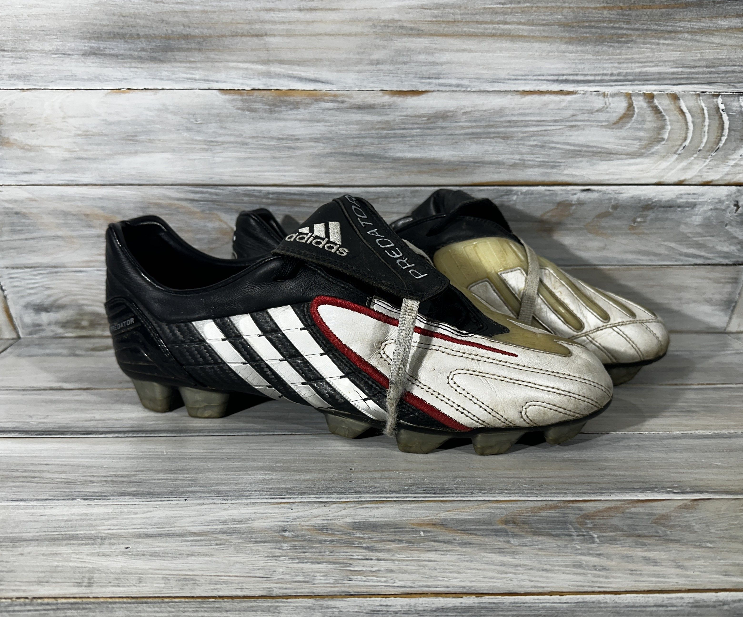 Adidas × Vintage Adidas Predator Absolion FG Power Football Soccer Cleats Size US 10.5 / EU 43-44 - 16 Thumbnail