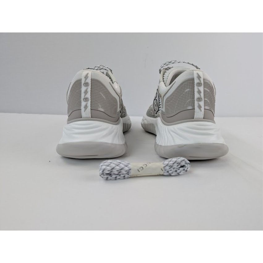 Gucci o1rshd1 Ripple Splash Sneaker in White / Grey Size US 11 / EU 44 - 11 Thumbnail