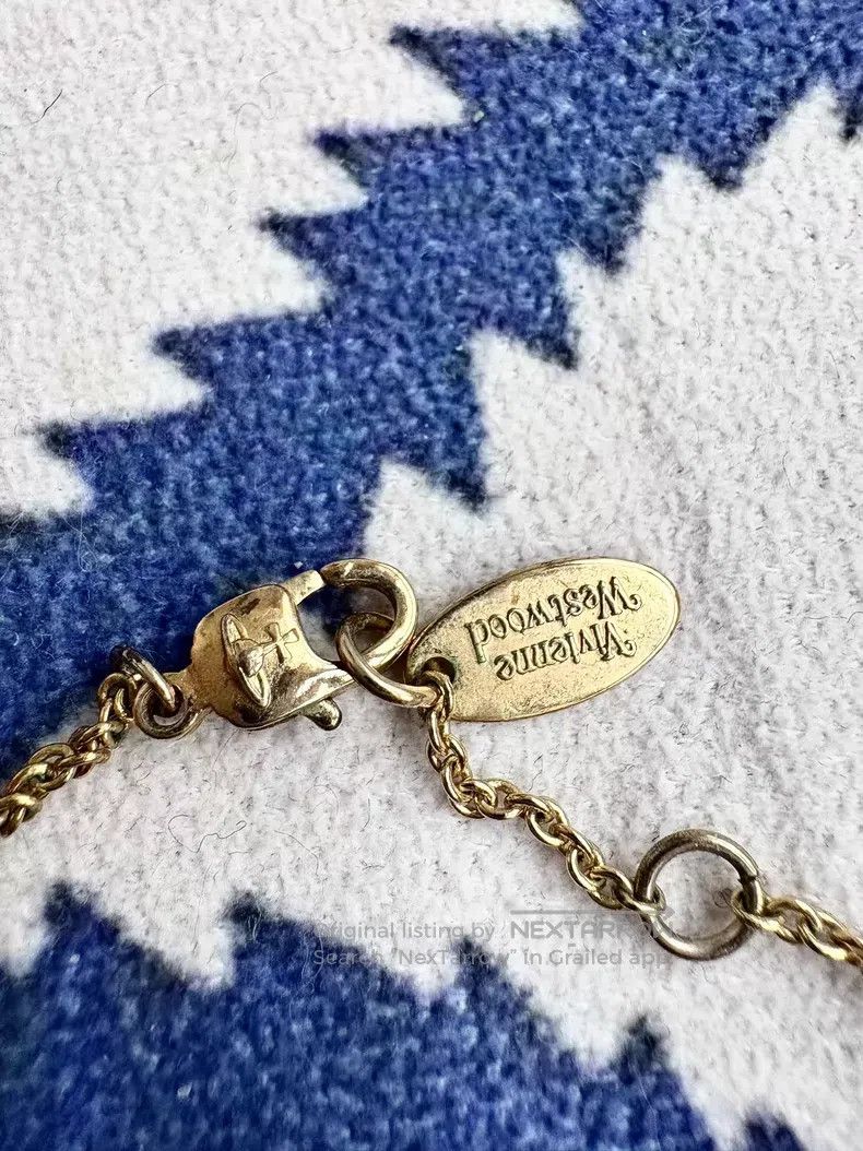 Vivienne Westwood Vivienne Westwood Golden Saturn Necklace Size ONE SIZE - 4 Thumbnail