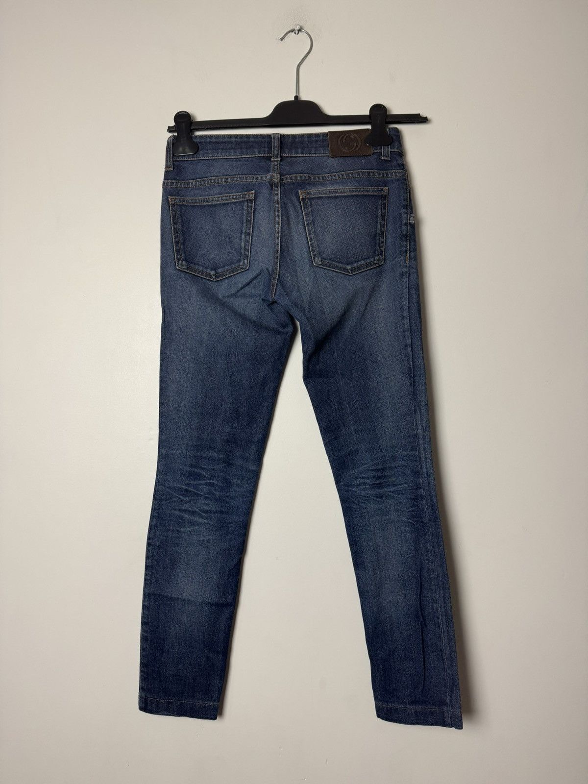Gucci Gucci Vintage Slim Denim Jeans Made in Italy Dark Wash Size 26" / US 2 / IT 38 - 8 Thumbnail