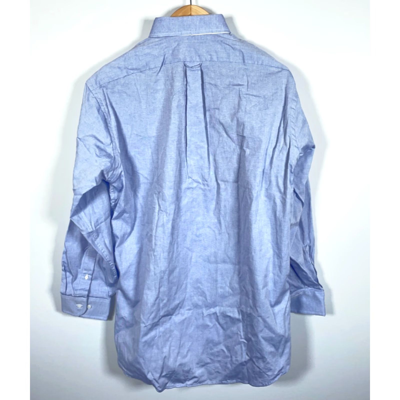 Vintage VINTAGE Edwards GM Powertrain Work Shirt Mens Large Blue Oxford Embroidered 90s Grunge Button-Down Collar NOS Size US L / EU 52-54 / 3 - 2 Thumbnail