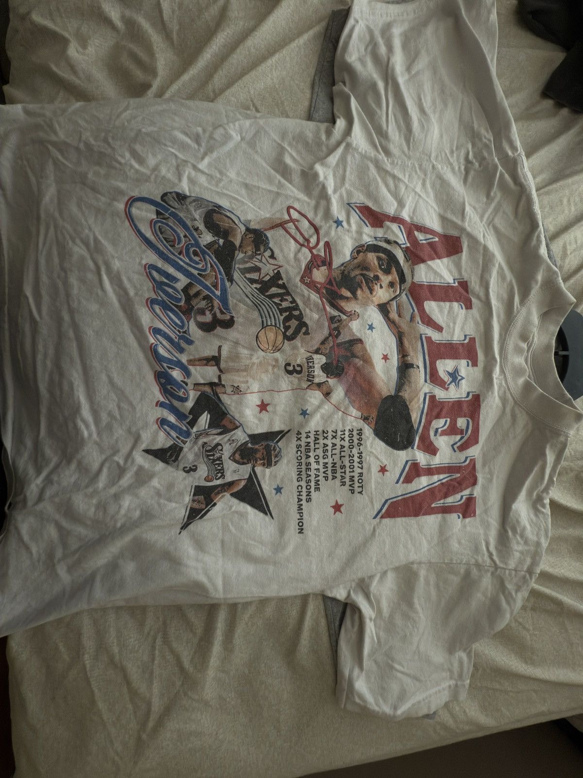 Other Allen Iverson Graphic Tee Size US XL / EU 56 / 4 - 2 Thumbnail