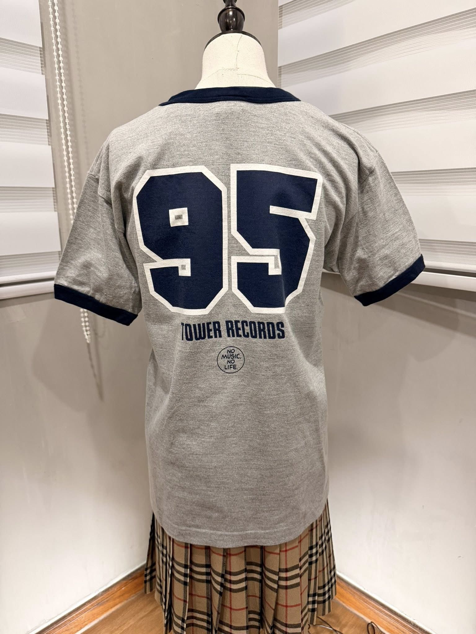 Japanese Brand TOWER RECORDS no music no life XS 3337 Size US XS / EU 42 / 0 - 2 Thumbnail