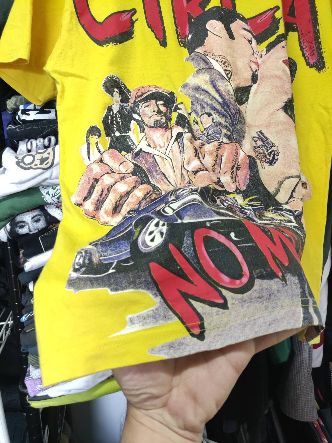 C1RCA Rare! Circa Skateboarding " No Mercy " Big Print T-Shirt Size US L / EU 52-54 / 3 - 7 Thumbnail