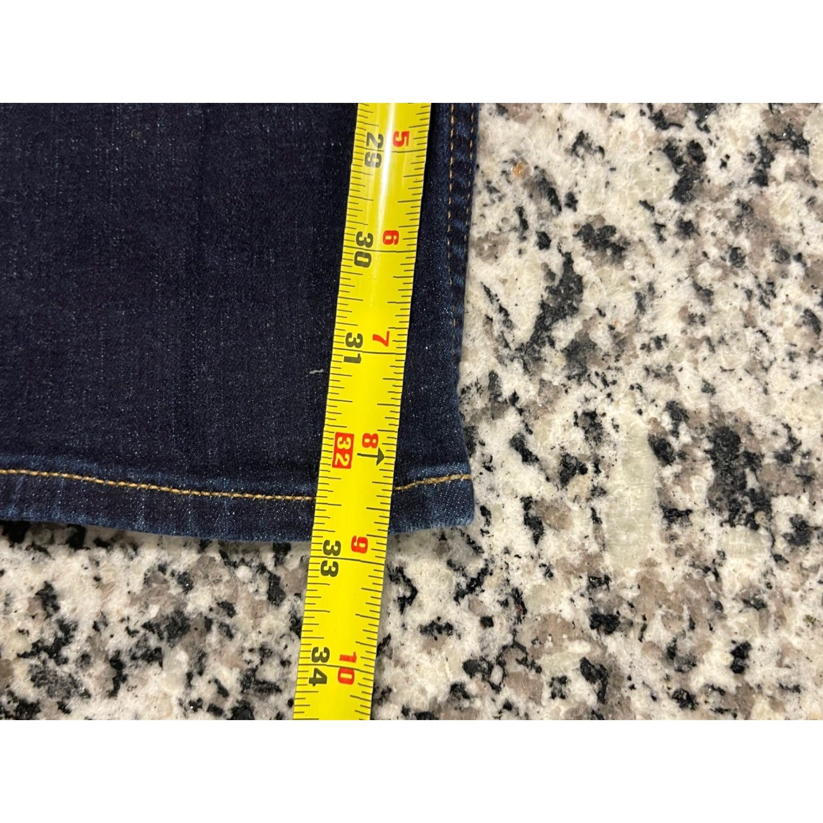 7 For All Mankind 7 For All Mankind Jeans Slimmy Stretch Denim 32x33 Dark Blue Men Regular Inseam 33 Blues Denim Jeans Mens Stretch Pattern Solid Size US 32 / EU 48 - 8 Thumbnail