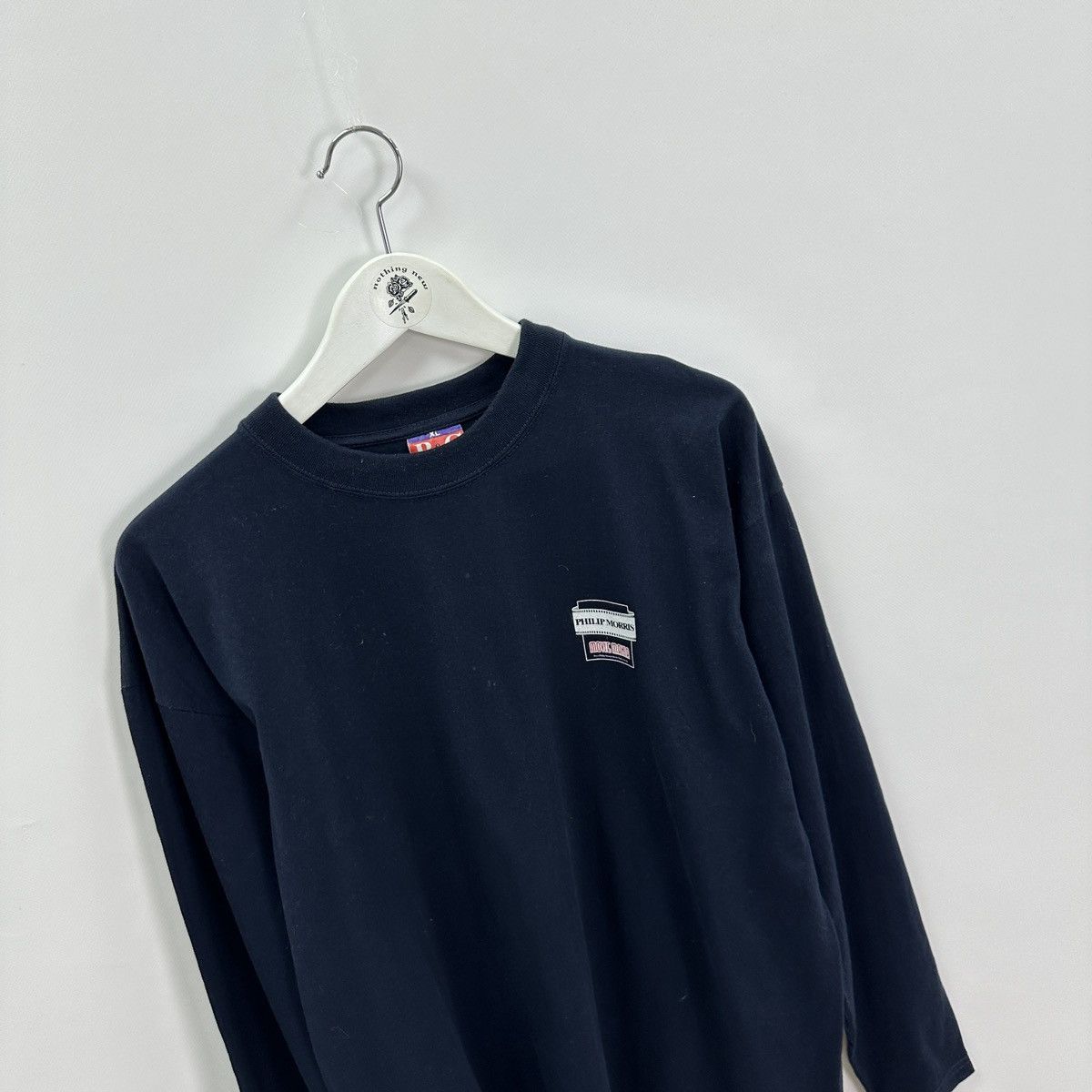 Vintage Vintage 90s Philip Morris Movie Mania longsleev cigarettes Size US XL / EU 56 / 4 - 2 Thumbnail