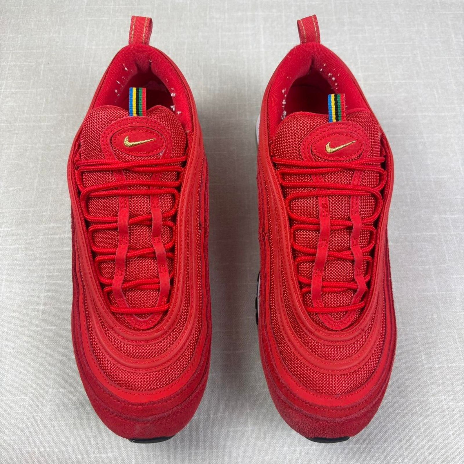 Nike 📌 2020 Nike Air Max 97 “Olympic Rings Pack Red” 10M Size US 10 / EU 43 - 3 Thumbnail
