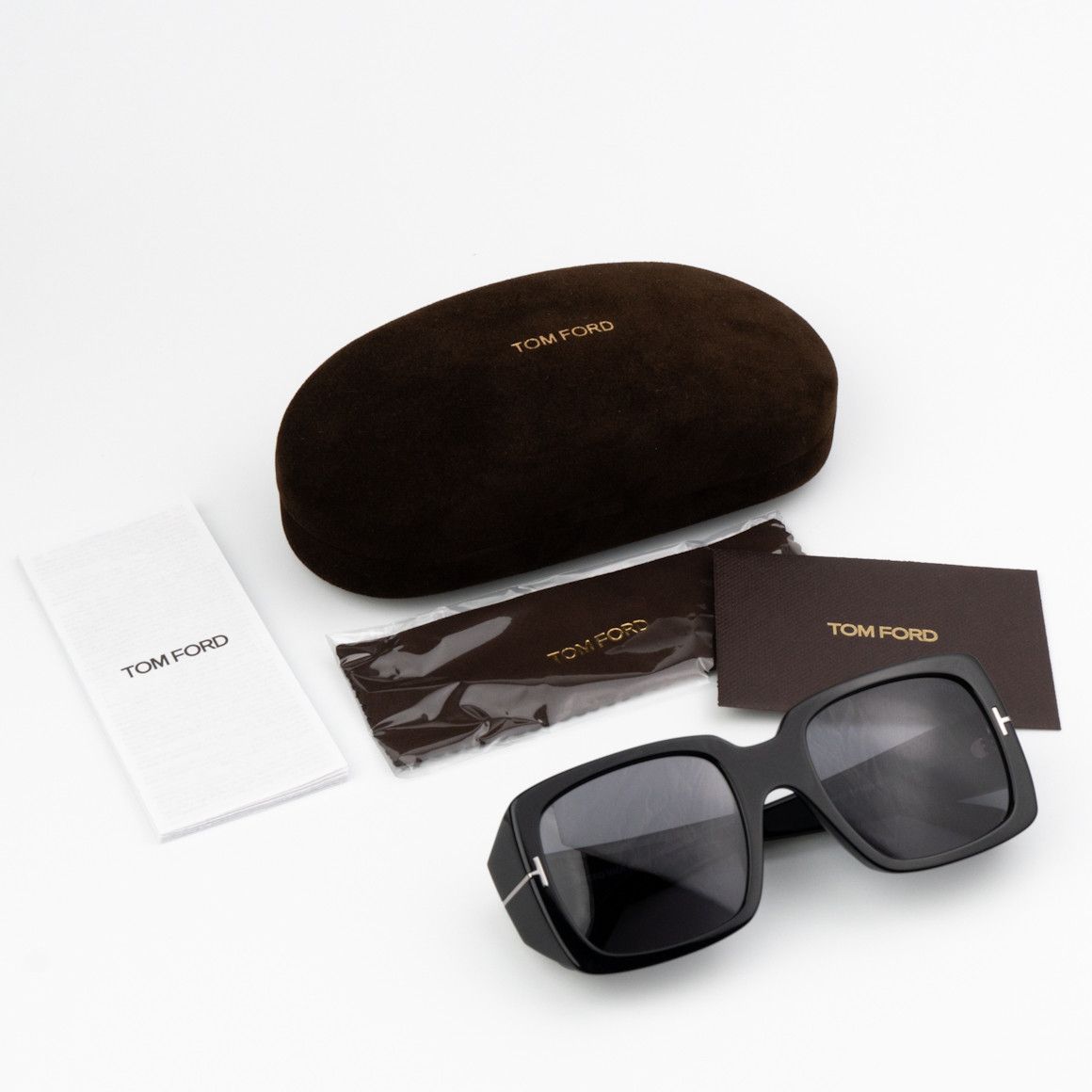 Tom Ford NEW Tom Ford FT1035-N RYDER 01A Square Women Sunglasses Size ONE SIZE - 11 Thumbnail