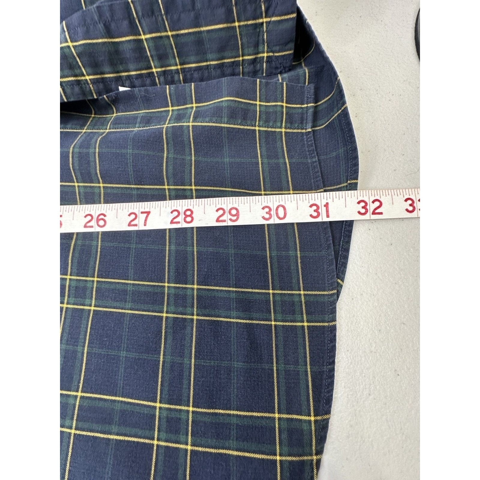 Ralph Lauren Vintage Ralph Lauren Shirt Mens XL Blue Plaid Classic Fit Size US XL / EU 56 / 4 - 4 Thumbnail