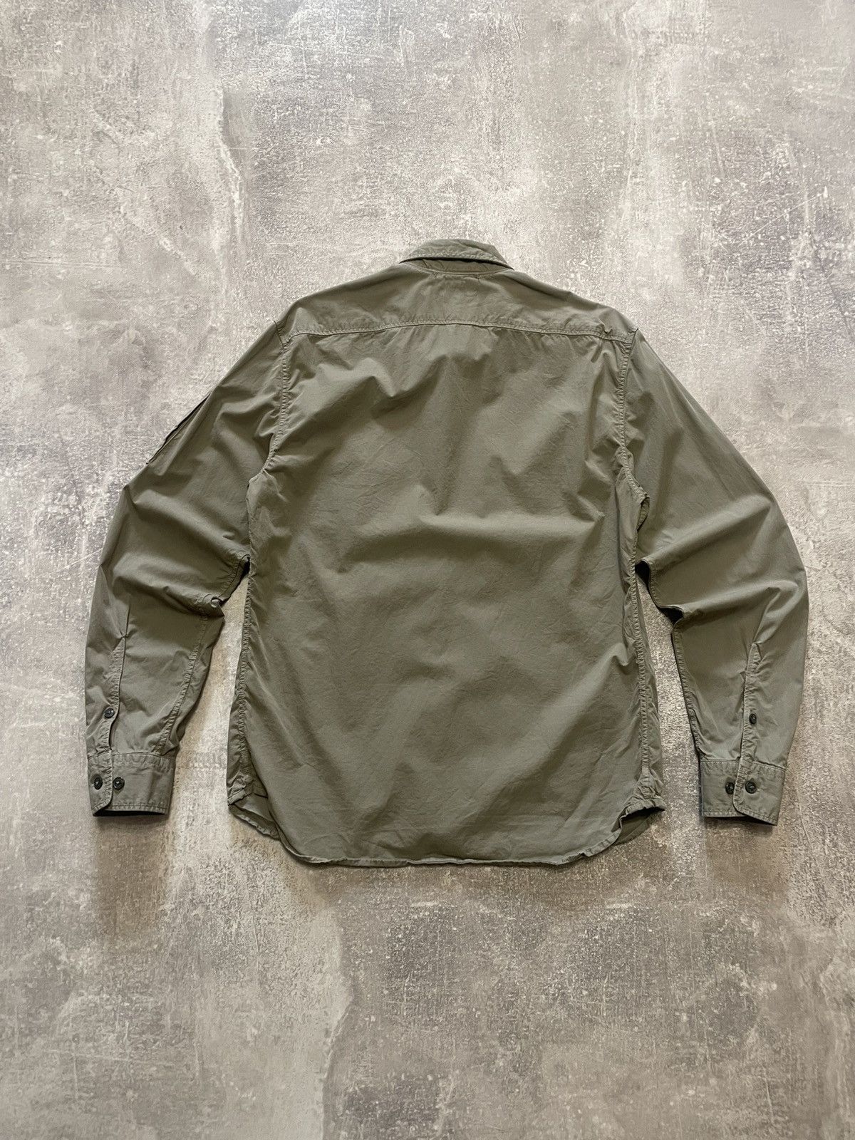 C.P. Company CP Company Khaki Owershirt Jacket Size US M / EU 48-50 / 2 - 15 Thumbnail