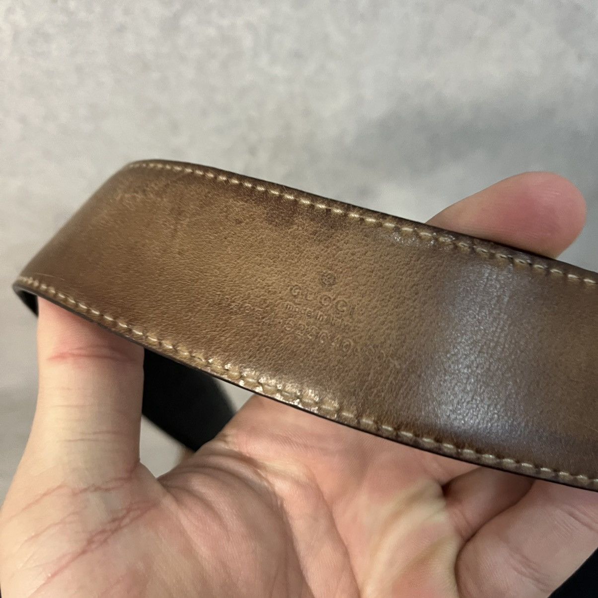 Gucci Gucci Belt GG Monogram Black Size ONE SIZE - 6 Thumbnail