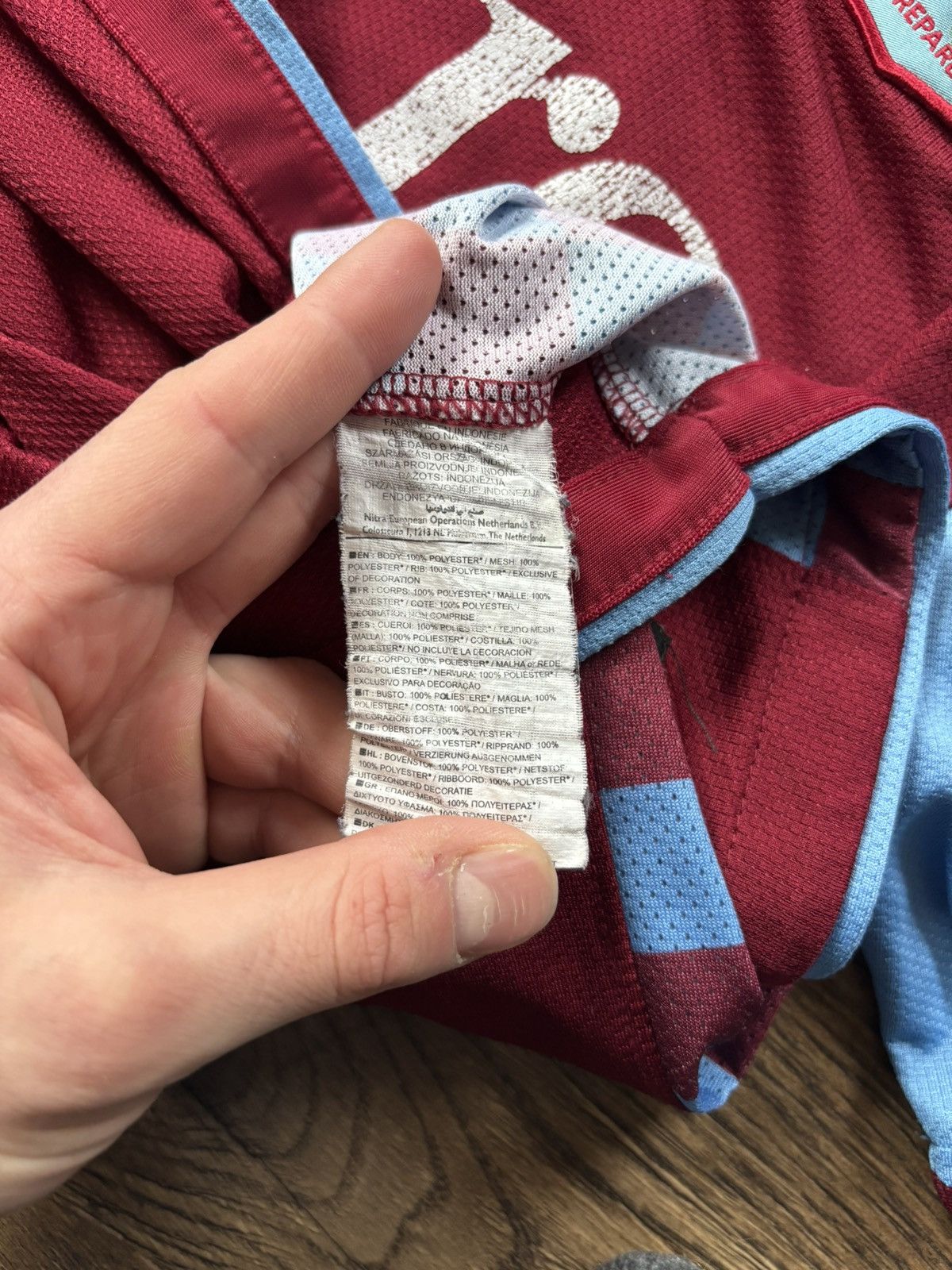 Nike × Vintage ASTON VILLA 2010 2011 HOME FOOTBAL SHIRT SOCCER JERSEY NIKE Size US L / EU 52-54 / 3 - 7 Thumbnail