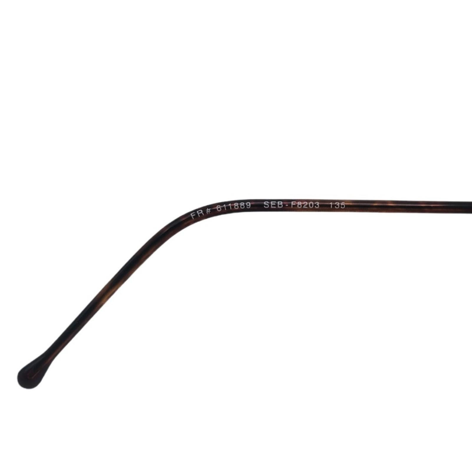 Sebastien Ami Vintage Sebastiano Sunglasses Gold/Tortoise Made in Italy Size ONE SIZE - 6 Thumbnail