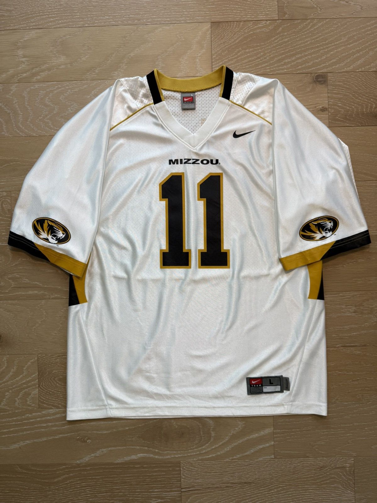 Nike Mizzou Football Jersey Missouri Tigers Size US L / EU 52-54 / 3 - 2 Thumbnail
