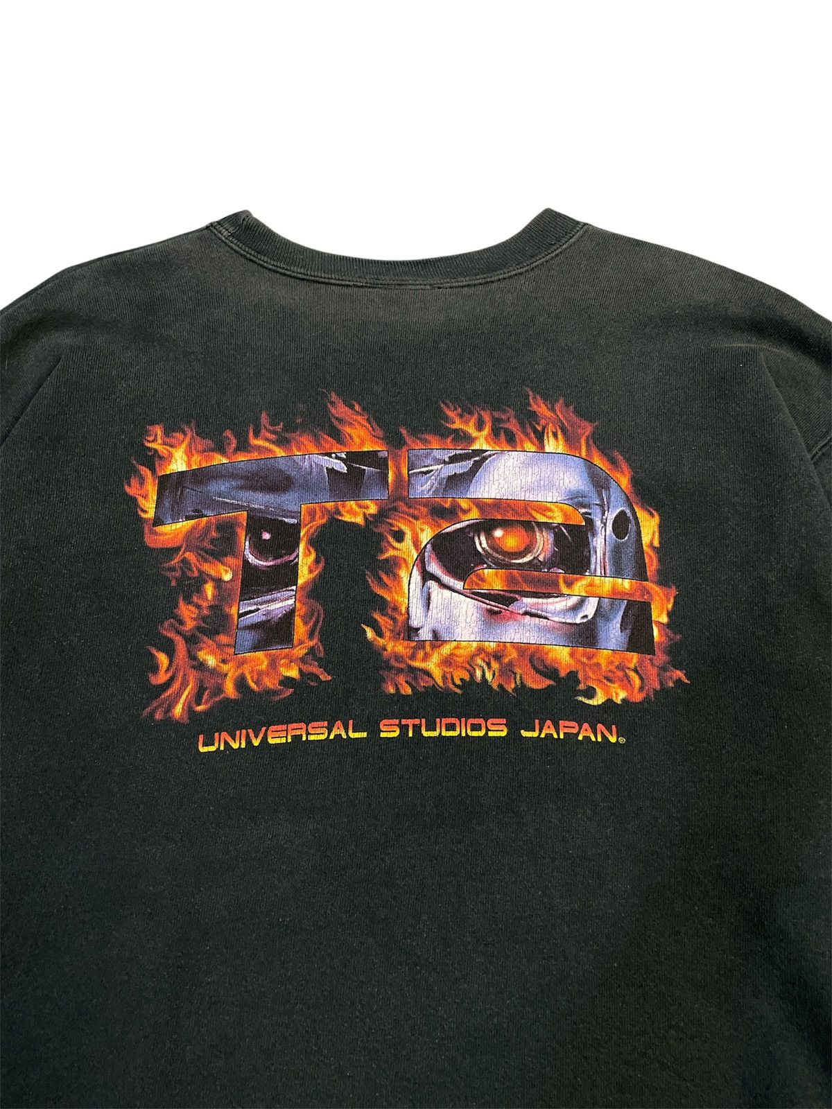 Vintage Vintage Terminator T2 Sunfaded Sweatshirt Size US L / EU 52-54 / 3 - 3 Thumbnail