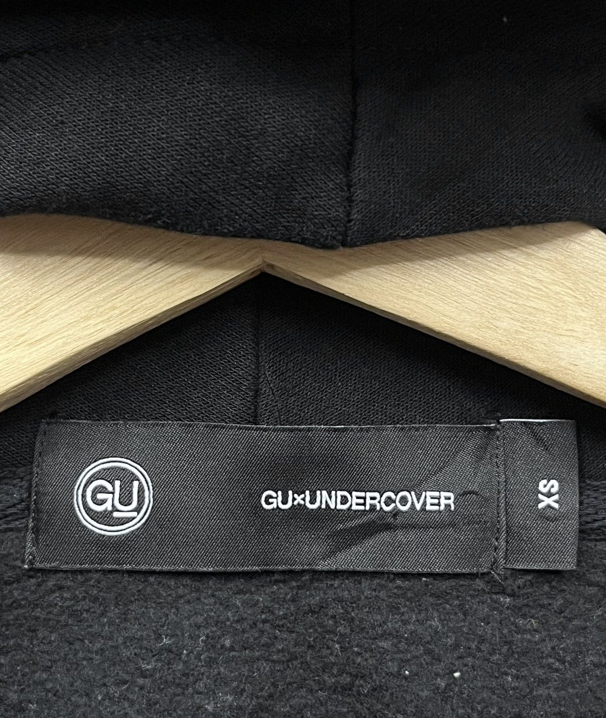Undercover 🔥UNDERCOVER Art Safety Pin & Rose Black Baggy Hoodie Size XS / US 0-2 / IT 36-38 - 7 Thumbnail