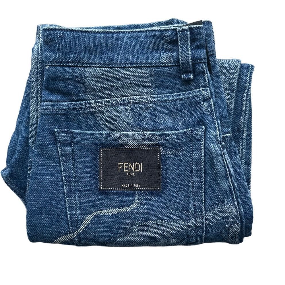 Fendi Fendi Moonlight Comfort High Waist Mens Denim Pants Sz 29/34 Size US 29 - 4 Thumbnail