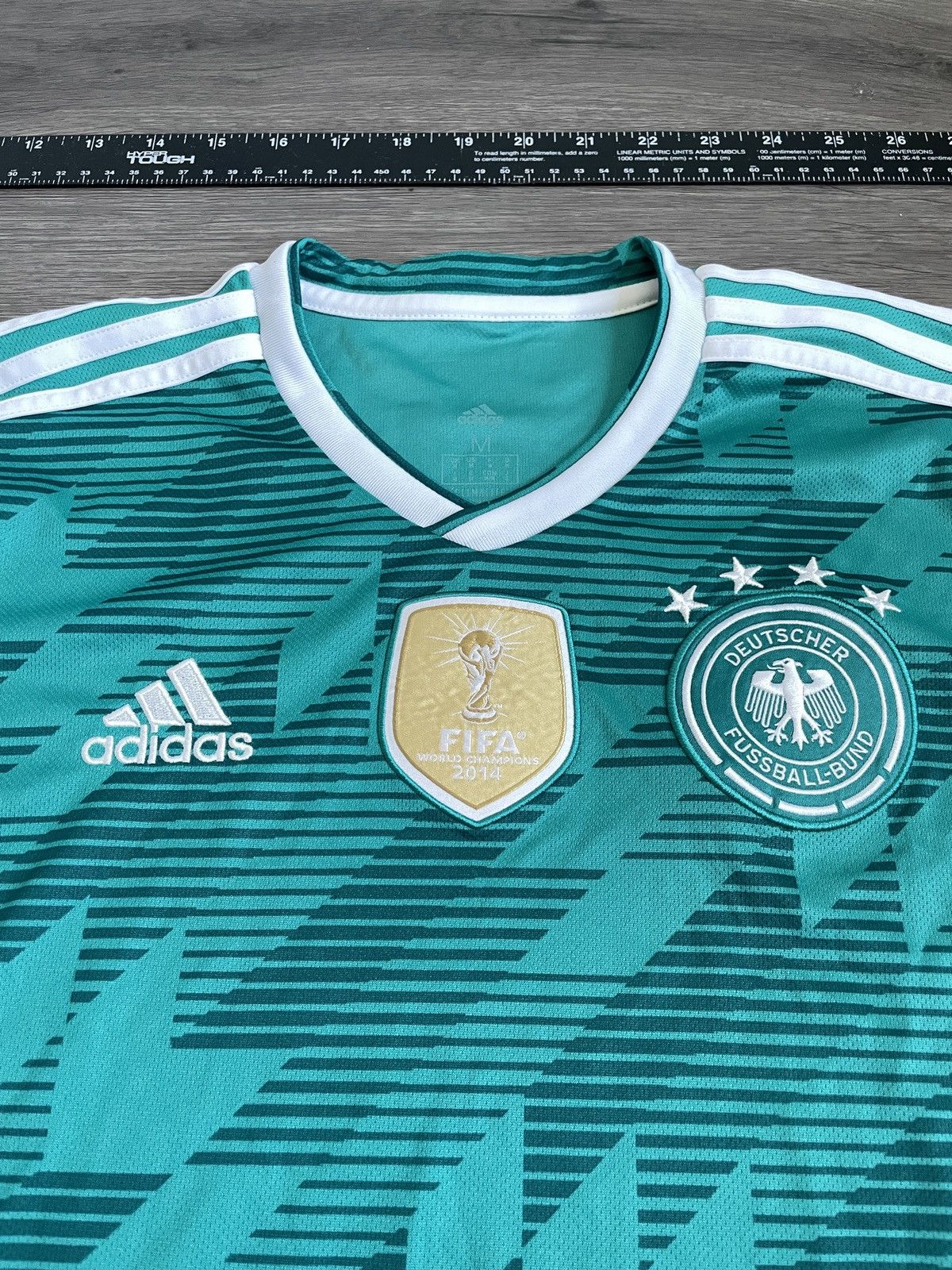 Adidas Adidas “2014 National Team Germany-FIFA Patch Jersey (Sz.M) Size US M / EU 48-50 / 2 - 2 Thumbnail