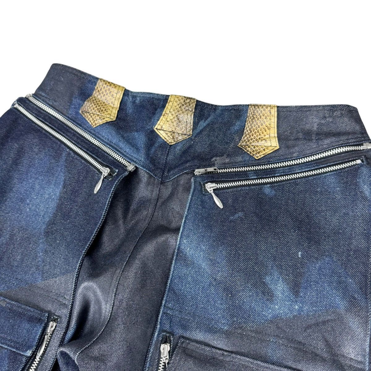 Japanese Brand 🌟ARRSTON VOLAJU KOSHIN SATOH SHOW SAMPLE BONDAGE PANTS Size US 30 / EU 46 - 13 Thumbnail