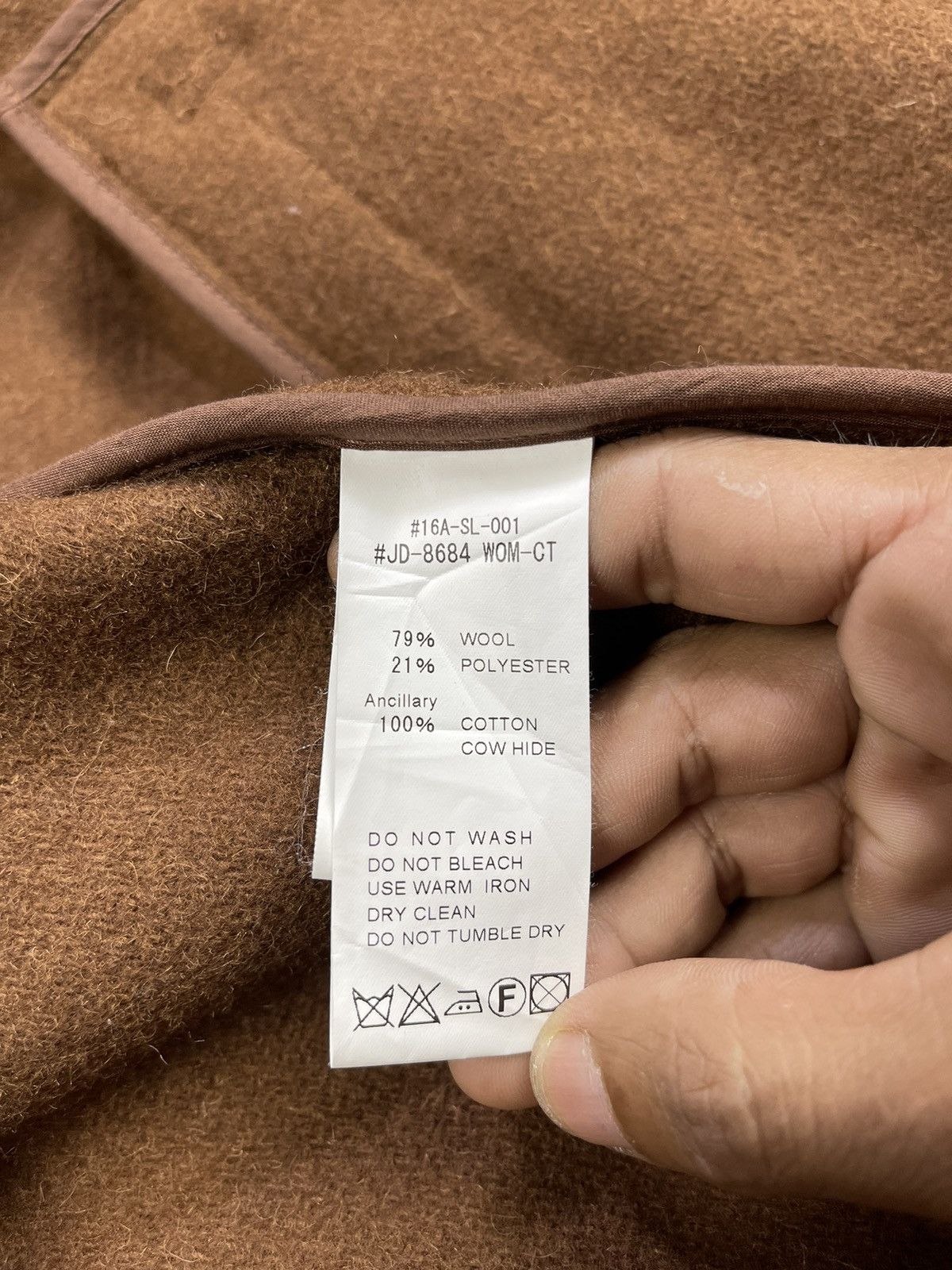 Danton Danton Vetements Camel Wool Coats Size US XXS / EU 40 - 16 Thumbnail