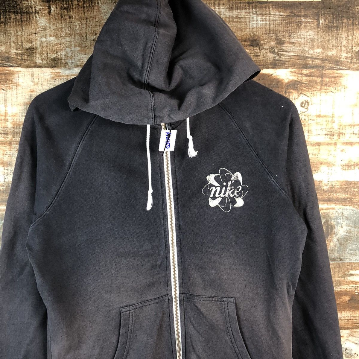 Nike DLL Nike vintage Blue pinwheel sweater Hoodie #A2450 Size US S / EU 44-46 / 1 - 5 Thumbnail