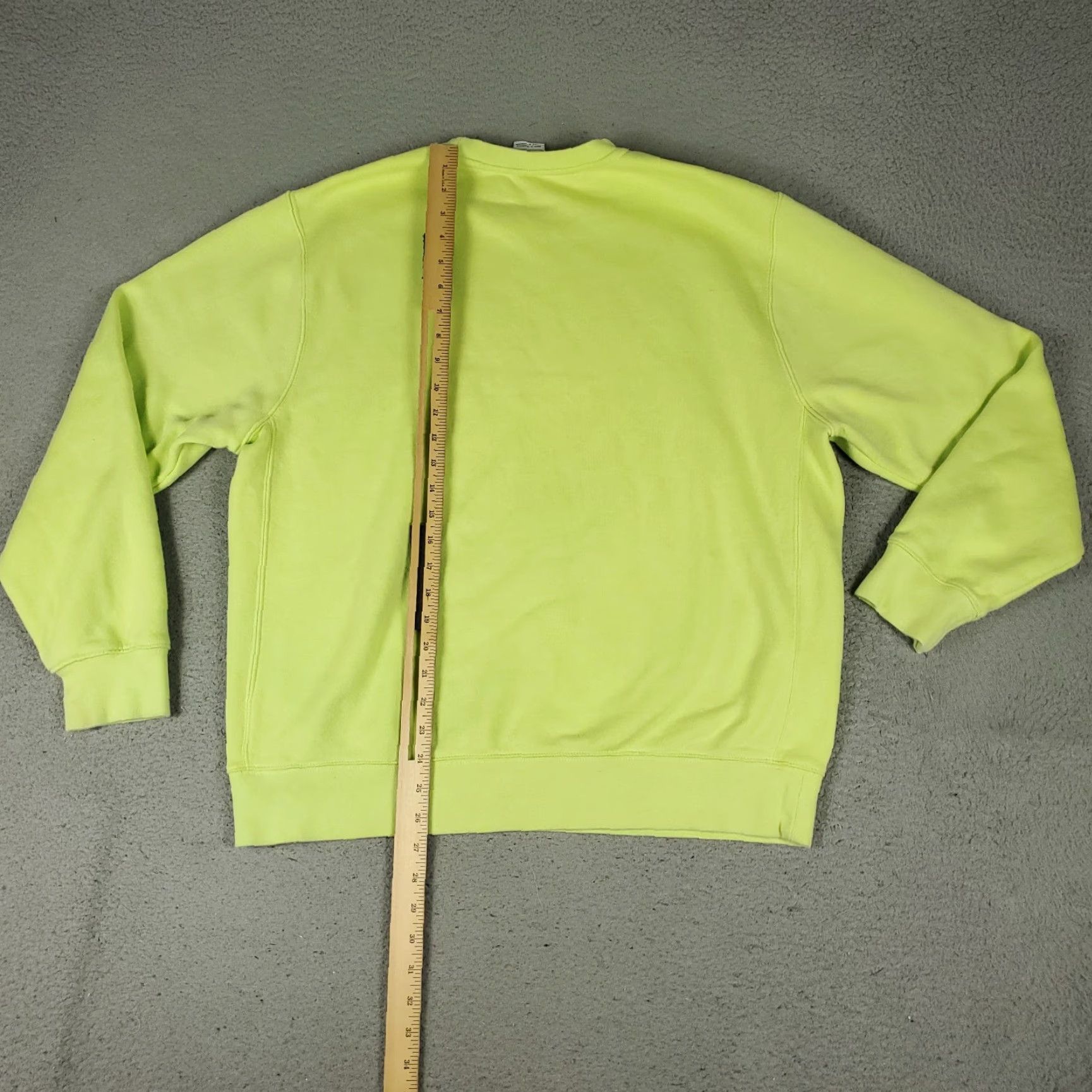 Nike Nike Sweater Mens L Yellow Pullover Fleece Crew Sweatshirt Logo Knit Casual Sports Modern Size US L / EU 52-54 / 3 - 5 Thumbnail