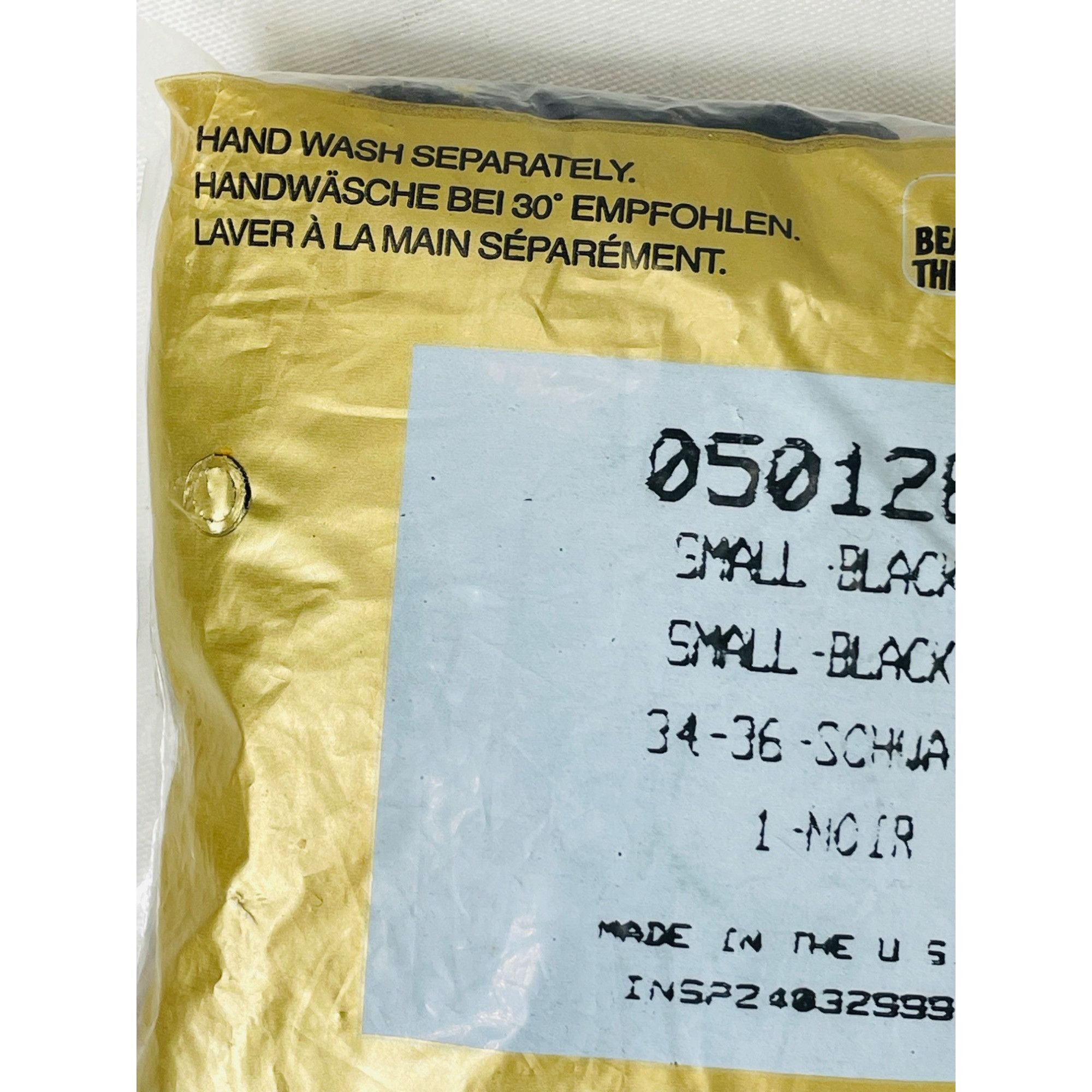 Vintage Silkies Opaque Black Pantyhose Small Nylon Blend Soft Silky Size ONE SIZE - 5 Thumbnail