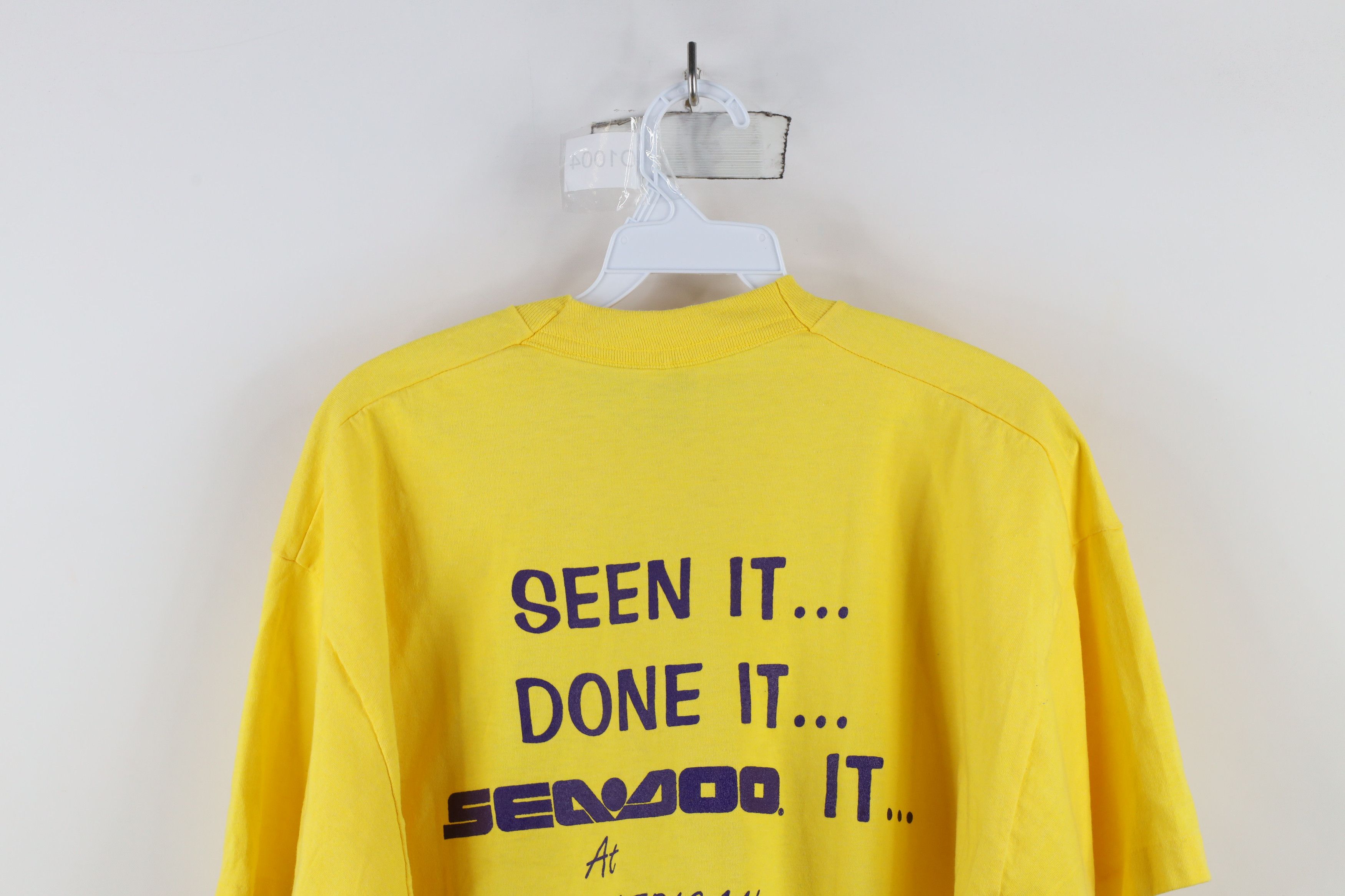 Vintage Vintage 80s 90s Sea Doo American Marine Dolphin T-Shirt USA Size US XL / EU 56 / 4 - 10 Thumbnail